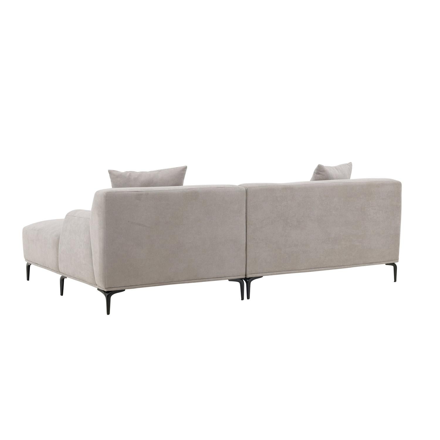 Ecksofa Viskan 242cm - Grau-Ecksofa-Venture Home-le canapé