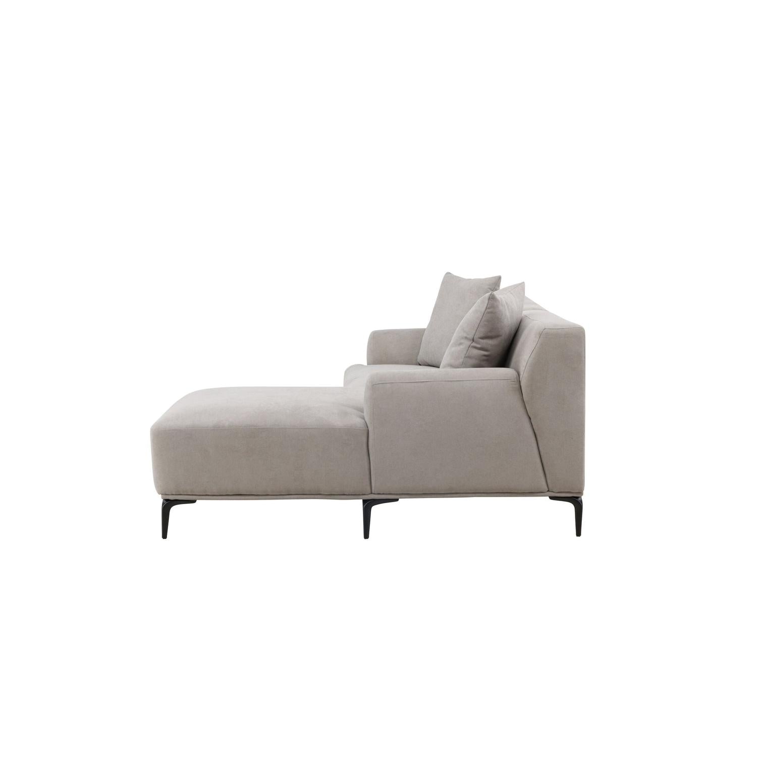 Ecksofa Viskan 242cm - Grau-Ecksofas-Venture Home-le canapé