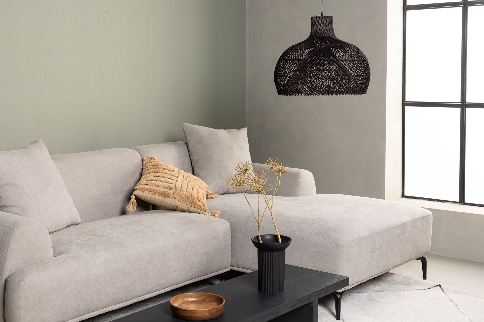 Ecksofa Viskan 242cm - Grau-Ecksofas-Venture Home-le canapé