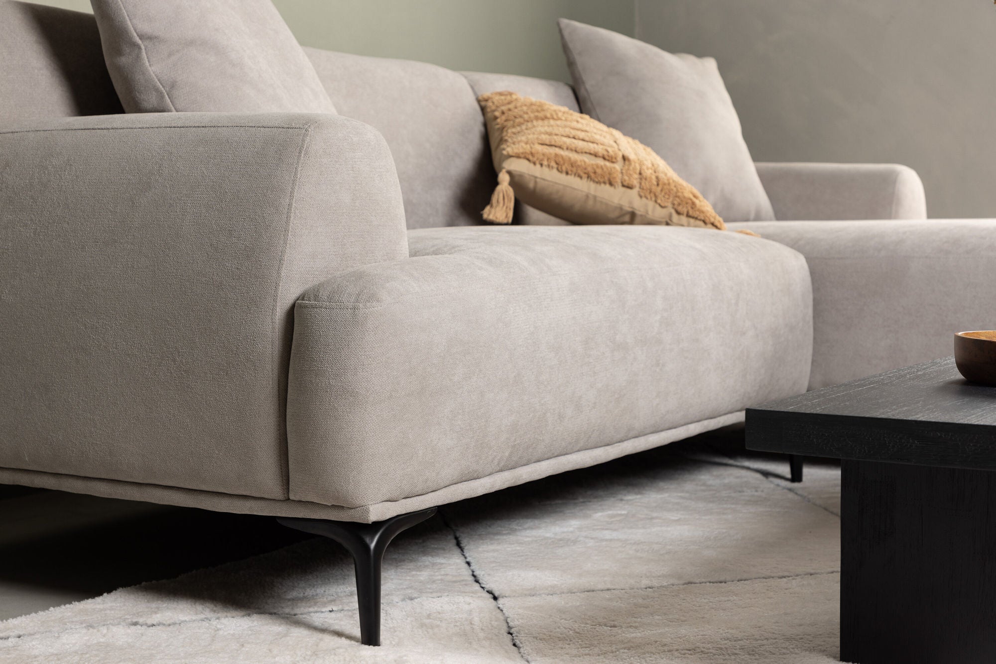 Ecksofa Viskan 242cm - Grau-Ecksofas-Venture Home-le canapé