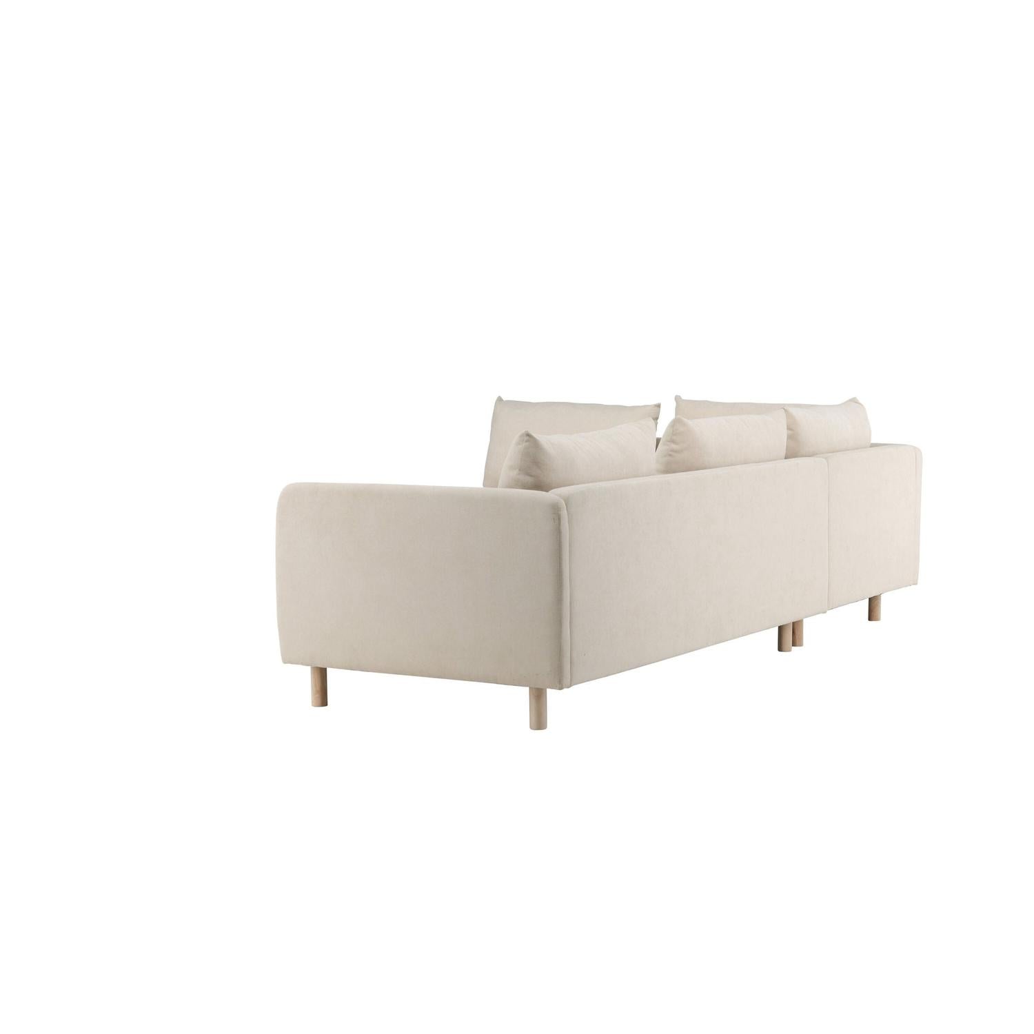 Ecksofa Zero - Beige-Ecksofas-Venture Home-le canapé