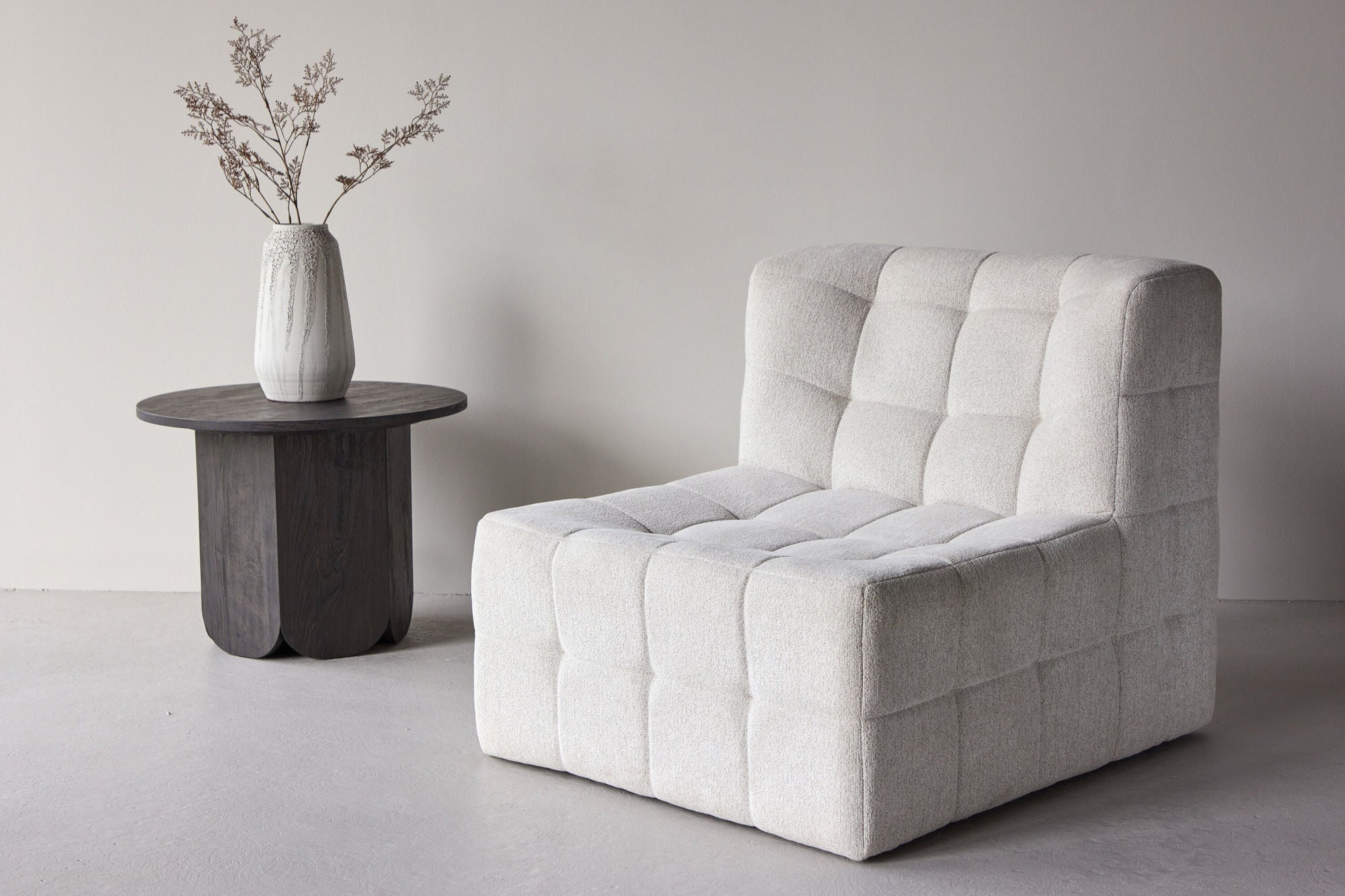 Einzelsofa Malou - Beige-Einzelsofas-Venture Home-le canapé