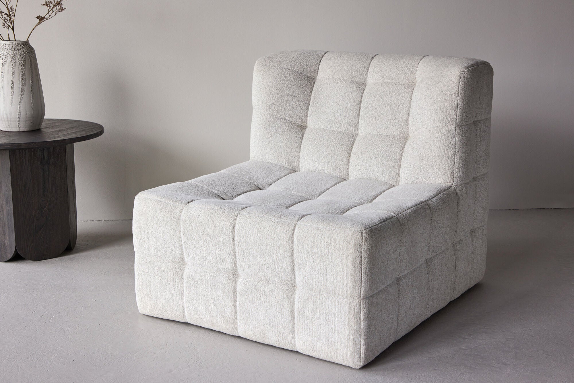 Einzelsofa Malou - Beige-Einzelsofas-Venture Home-le canapé