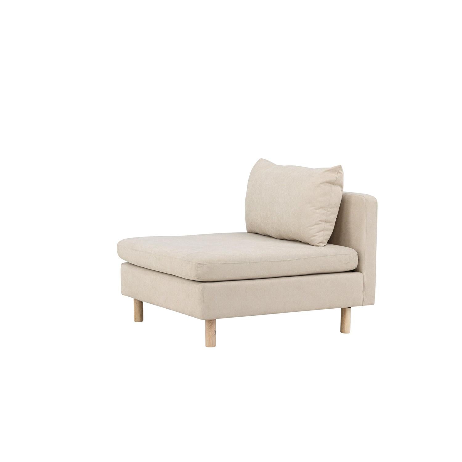 Einzelsofa Zero - Beige-Einzelsofas-Venture Home-le canapé
