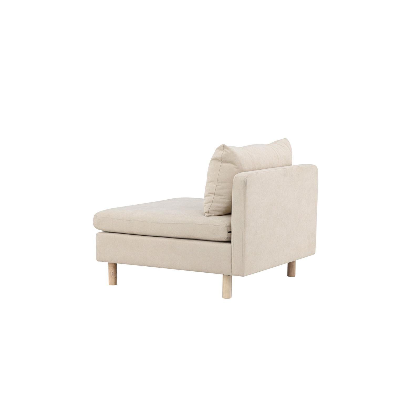 Einzelsofa Zero - Beige-Einzelsofas-Venture Home-le canapé