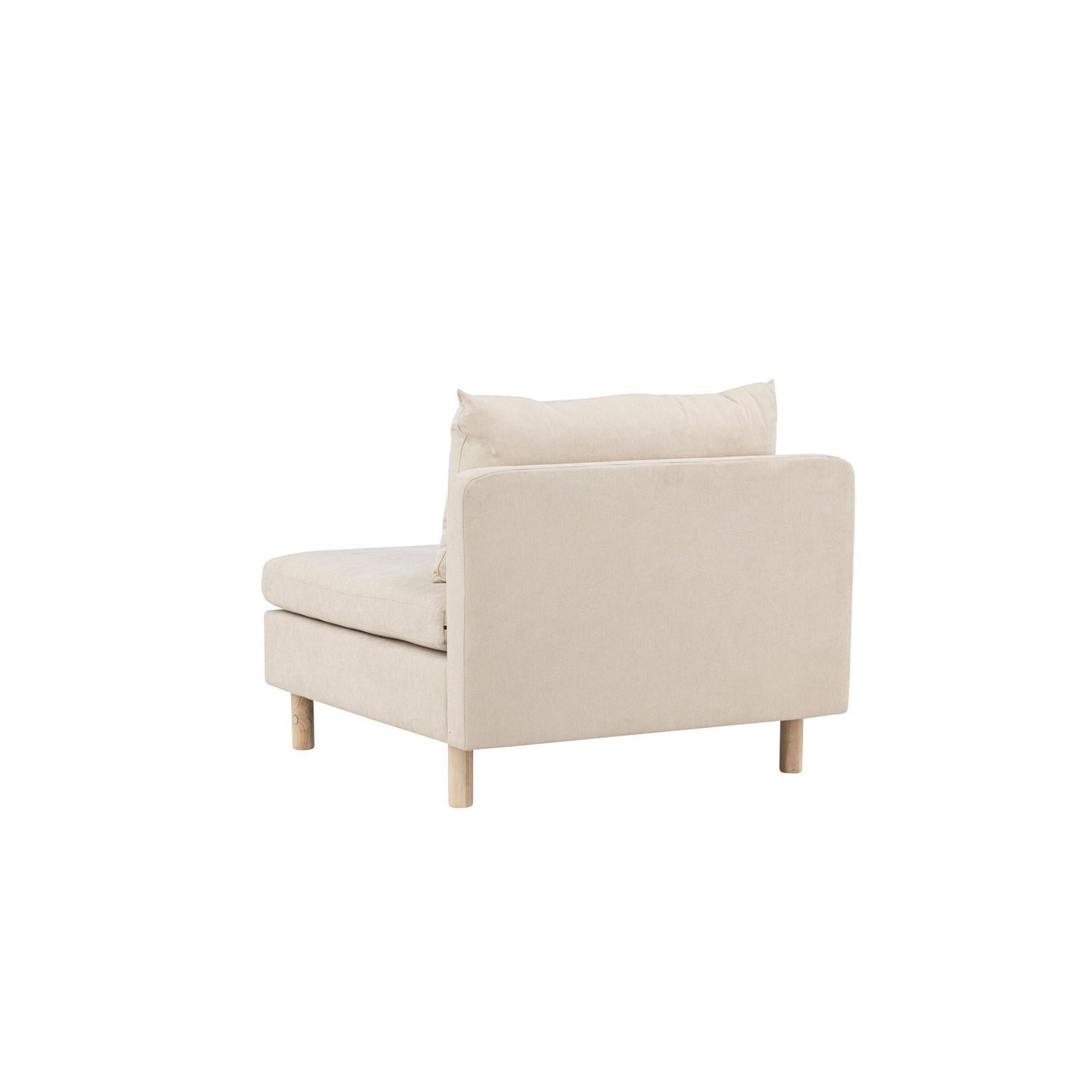 Einzelsofa Zero - Beige-Einzelsofas-Venture Home-le canapé