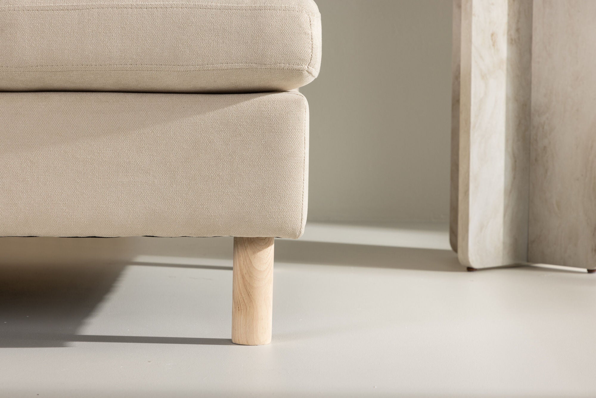 Einzelsofa Zero - Beige-Einzelsofas-Venture Home-le canapé