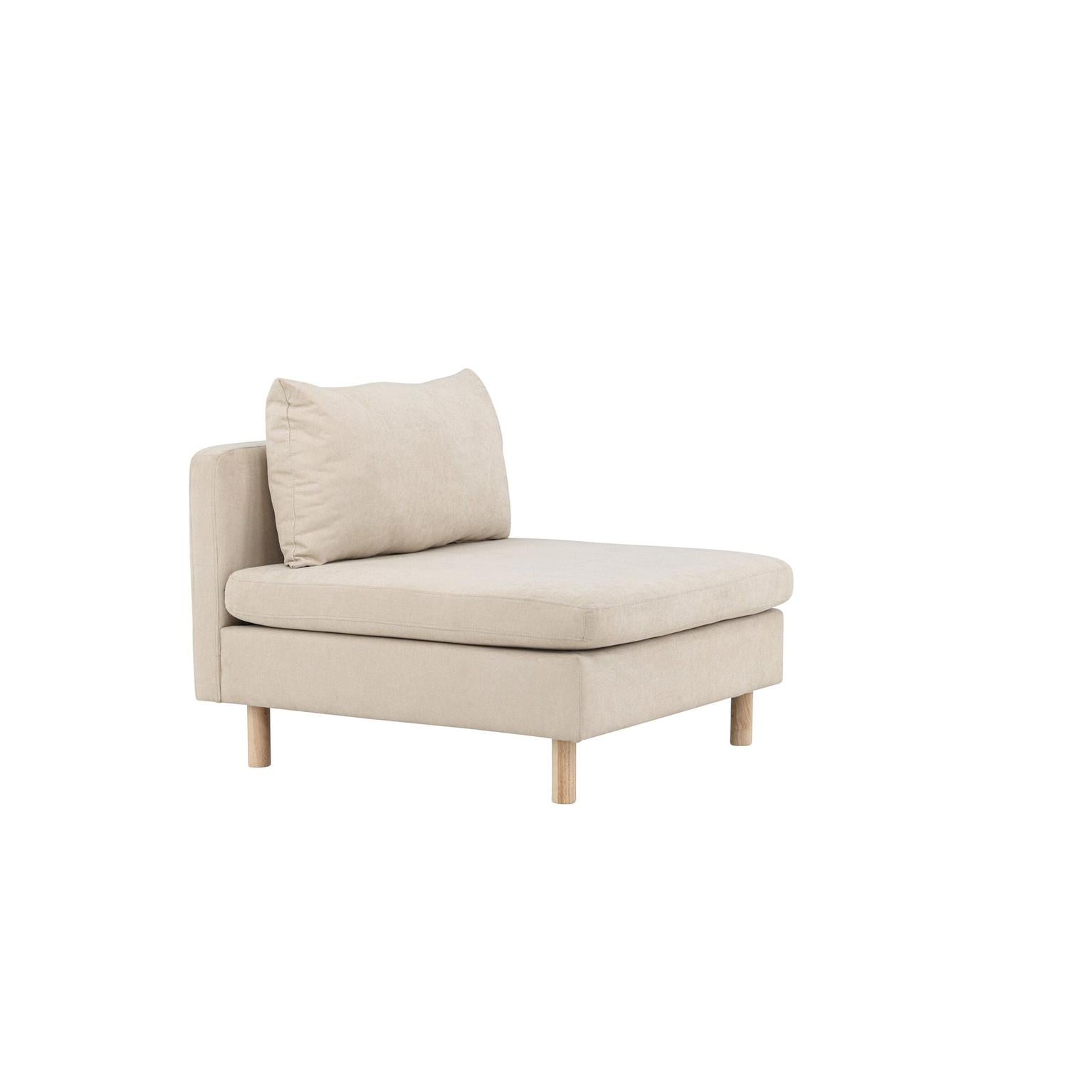 Einzelsofa Zero - Beige-Einzelsofas-Venture Home-le canapé