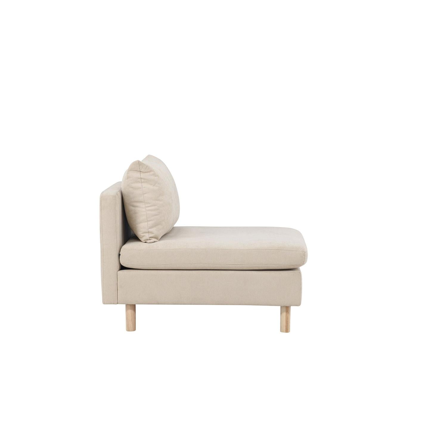 Einzelsofa Zero - Beige-Einzelsofas-Venture Home-le canapé