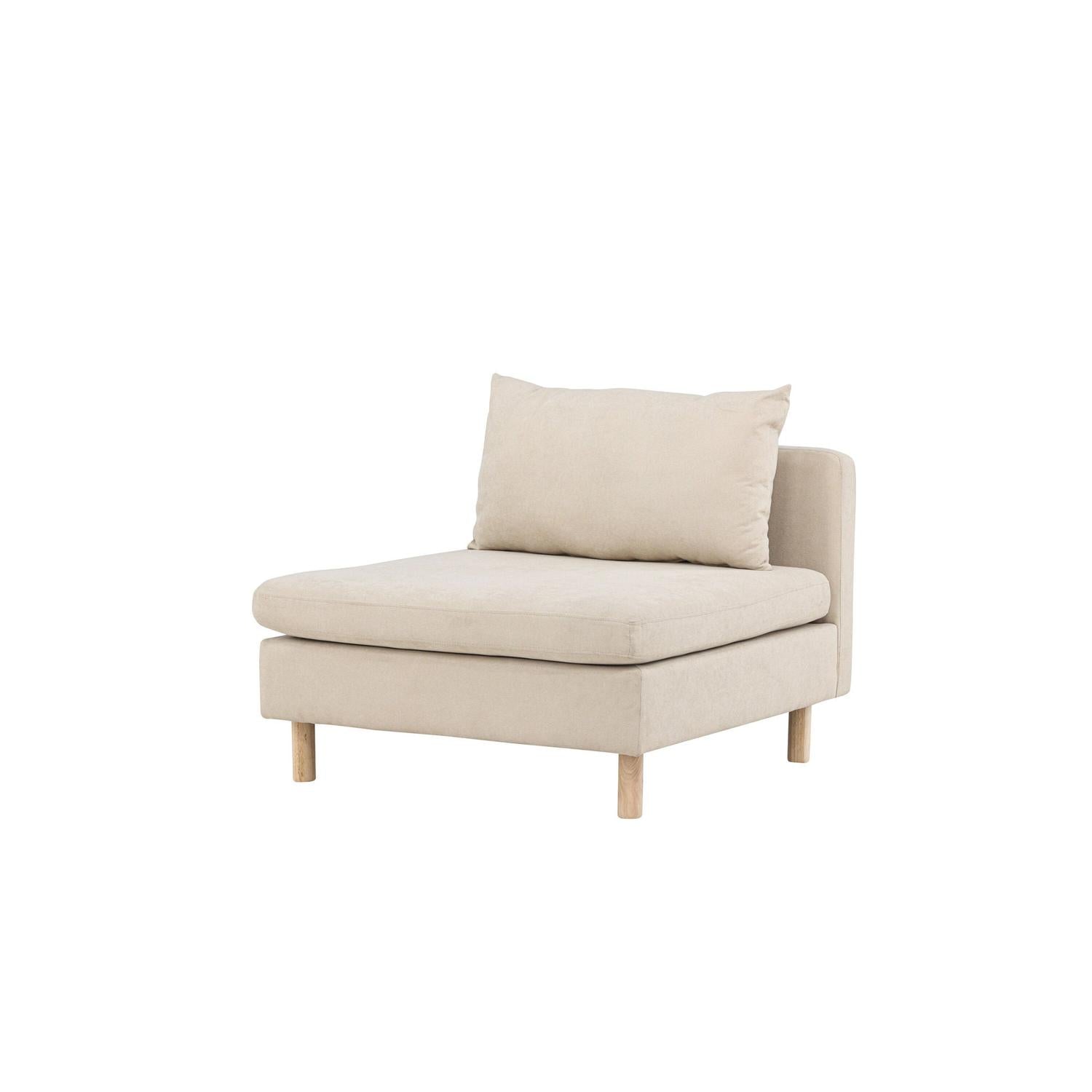 Einzelsofa Zero - Beige-Einzelsofas-Venture Home-le canapé
