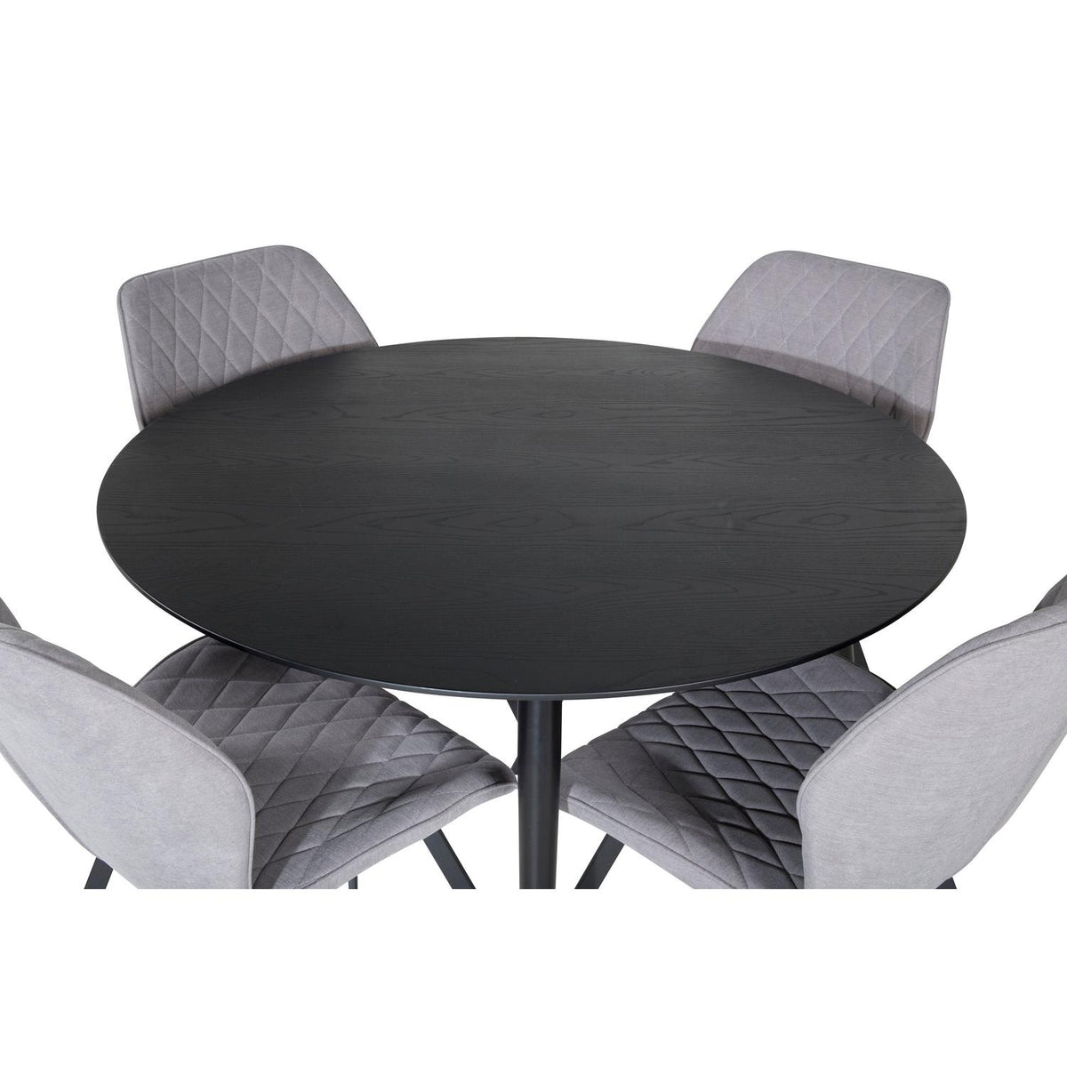Essgruppe Esstisch Dipp Ø115cm mit Stühlen Gemma-Essgruppen-Venture Home-le canapé