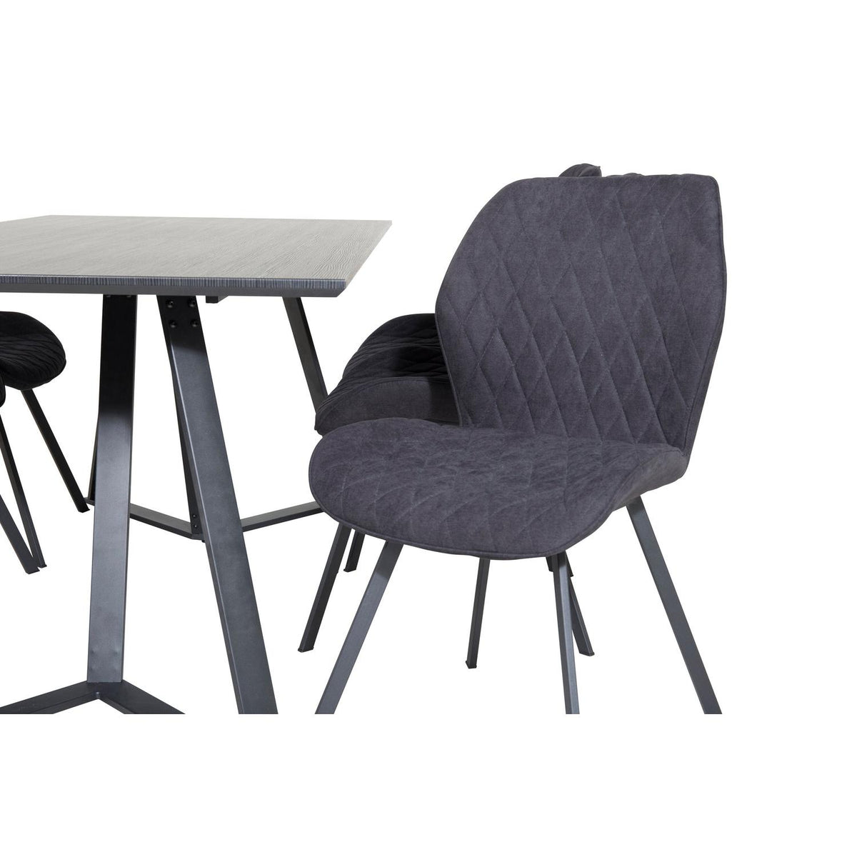 Essgruppe Esstisch Marina 180*90 mit Stühlen Gemma-Essgruppen-Venture Home-le canapé