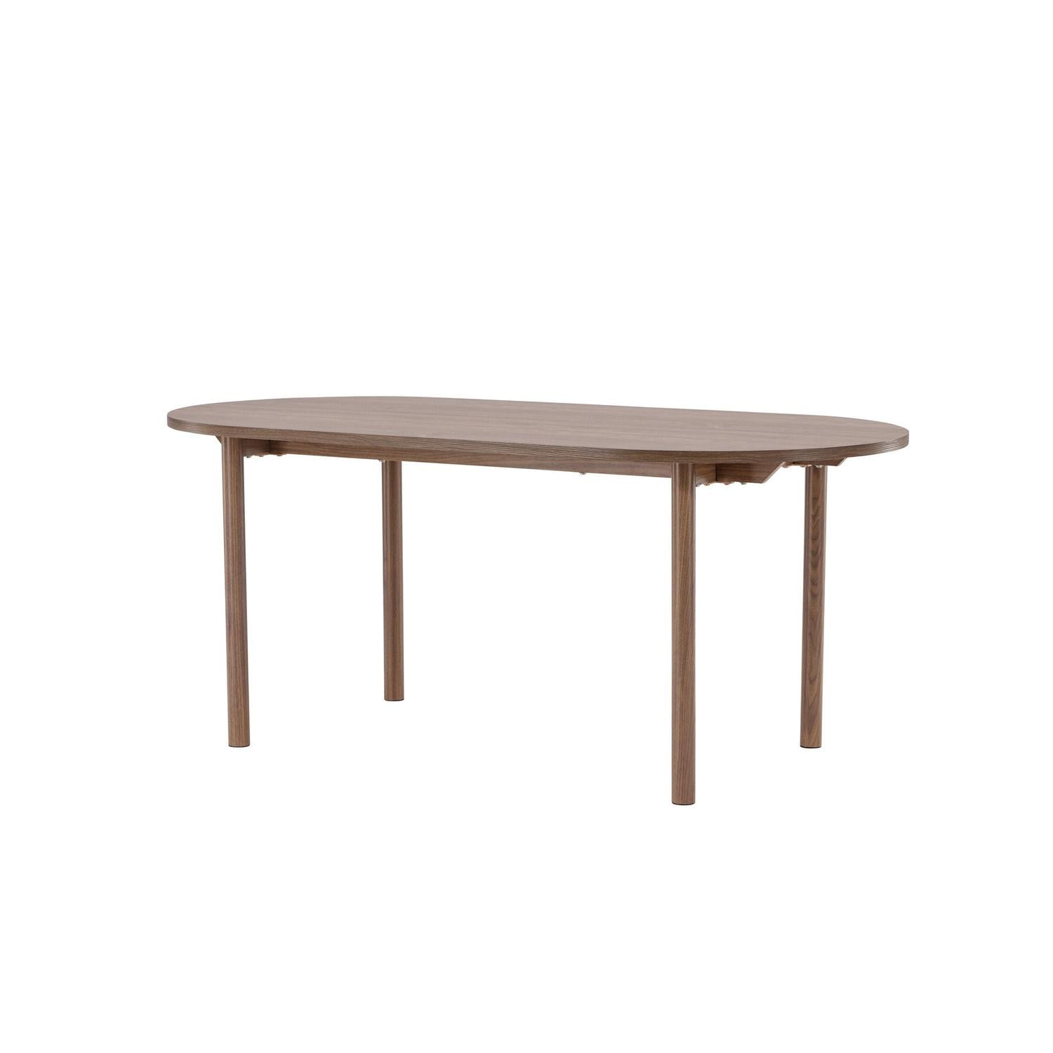 Esstisch Andy Oval 180*90cm - Dunkelbraun-Esstisch Oval-Venture Home-le canapé