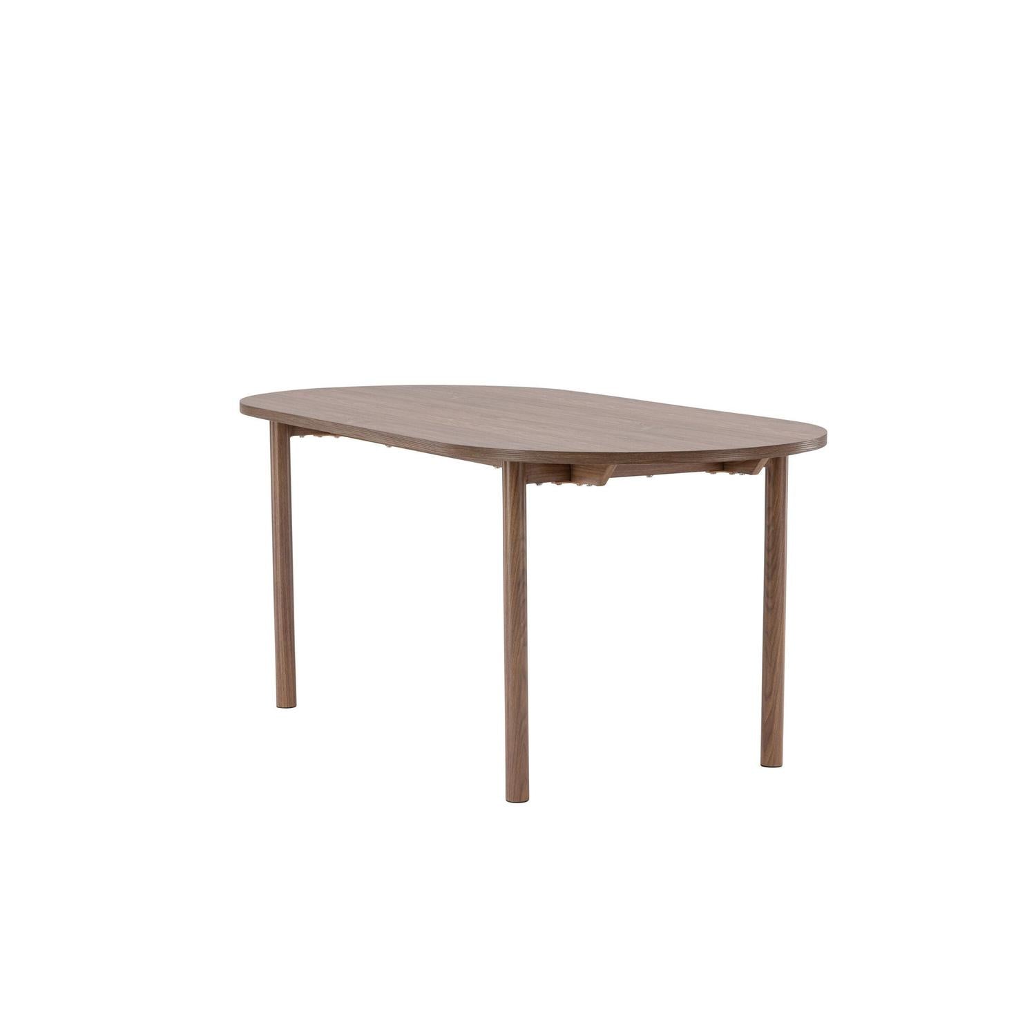 Esstisch Andy Oval 180*90cm - Dunkelbraun-Esstisch Oval-Venture Home-le canapé