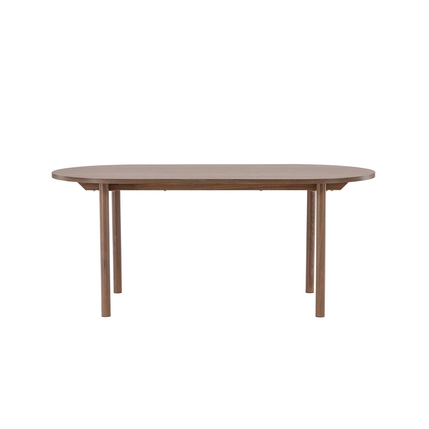 Esstisch Andy Oval 180*90cm - Dunkelbraun-Esstische Oval-Venture Home-le canapé