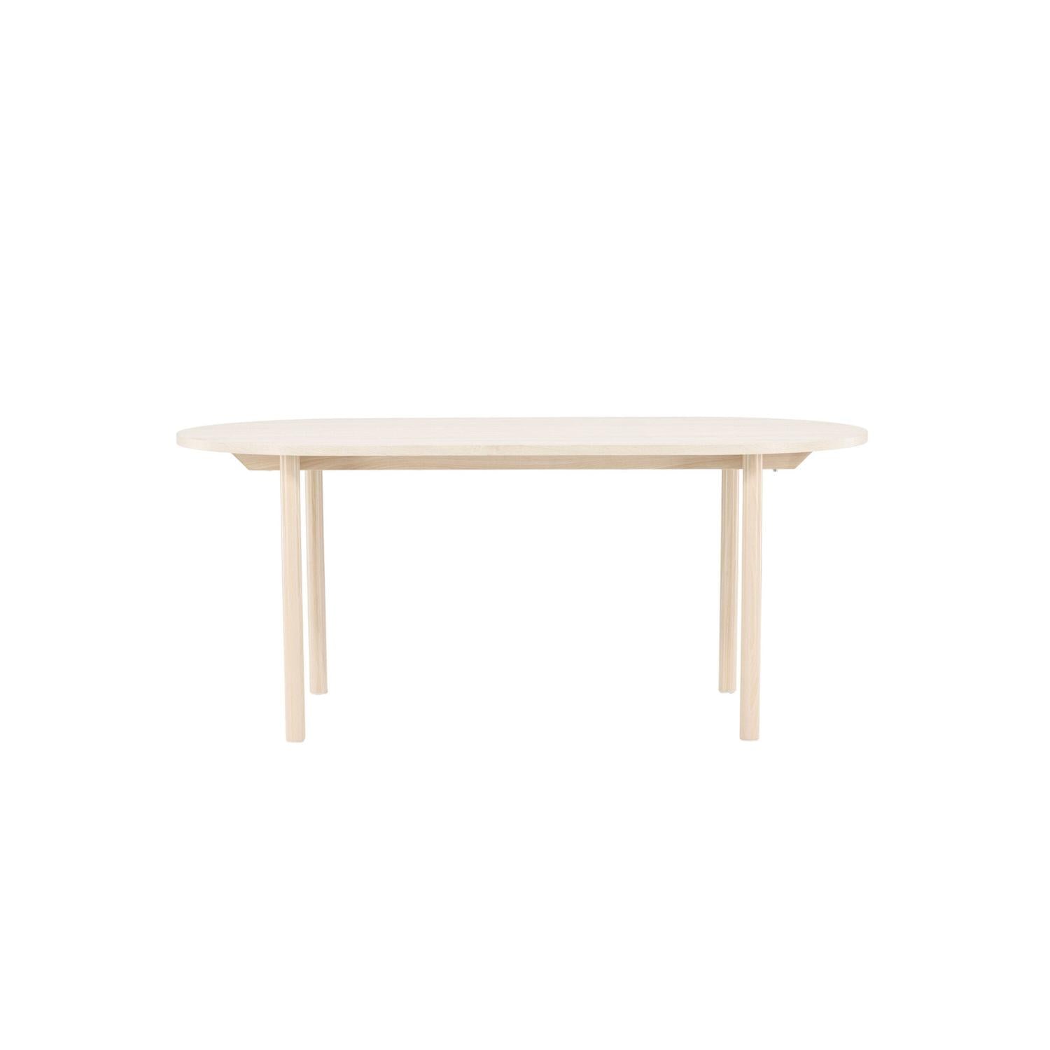 Esstisch Andy Oval 180*90cm - Hellbraun-Esstisch Oval-Venture Home-le canapé