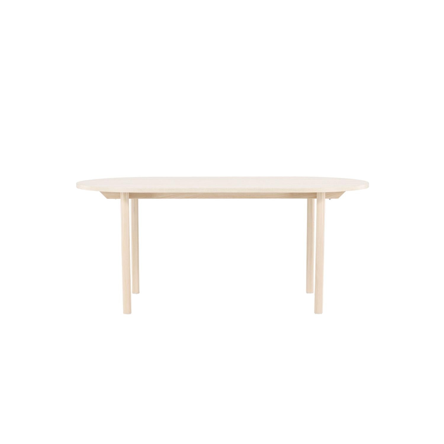 Esstisch Andy Oval 180*90cm - Hellbraun-Esstisch Oval-Venture Home-le canapé