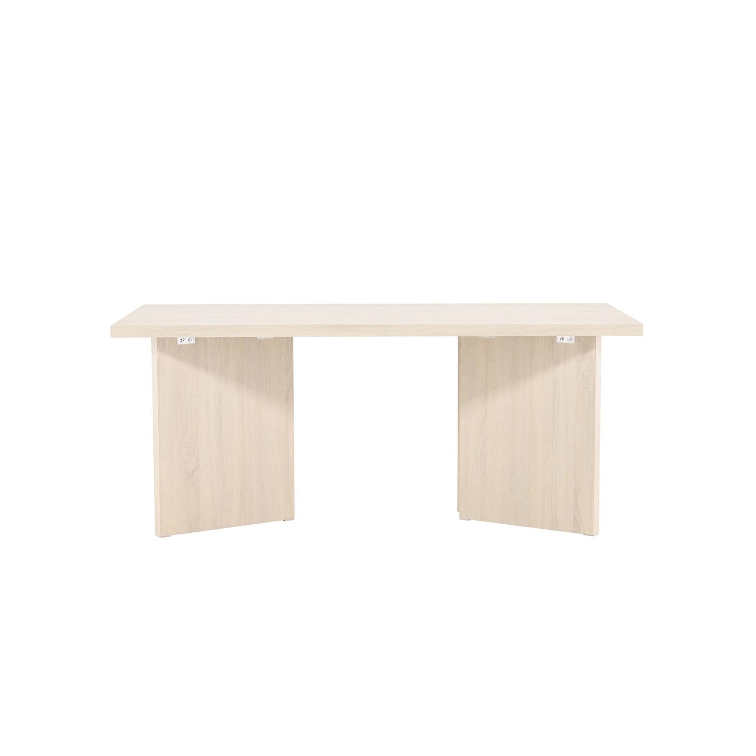 Esstisch Bassholmen 180x90cm - Cremeweiß-Esstische Rechteckig-Vind-le canapé