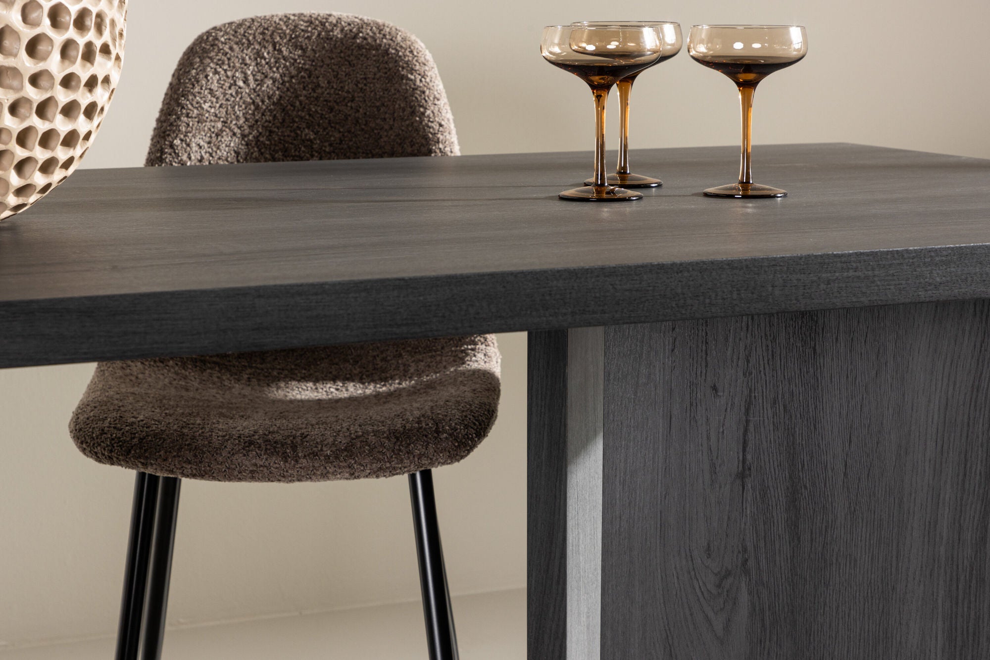 Esstisch Bassholmen 180x90cm - Schwarz-Esstische Rechteckig-Vind-le canapé