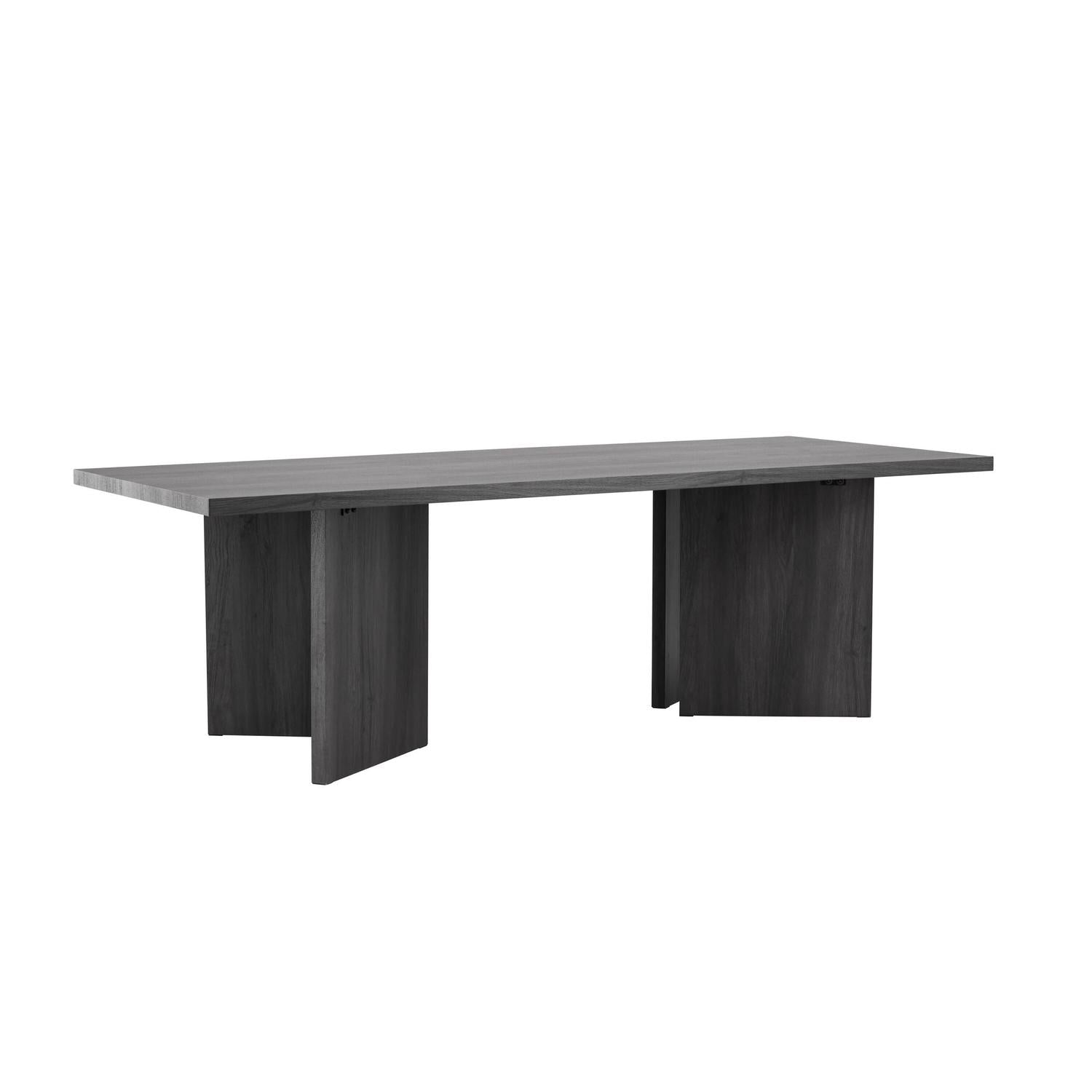 Esstisch Bassholmen 240*100cm - Schwarz-Esstische Rechteckig-Vind-le canapé