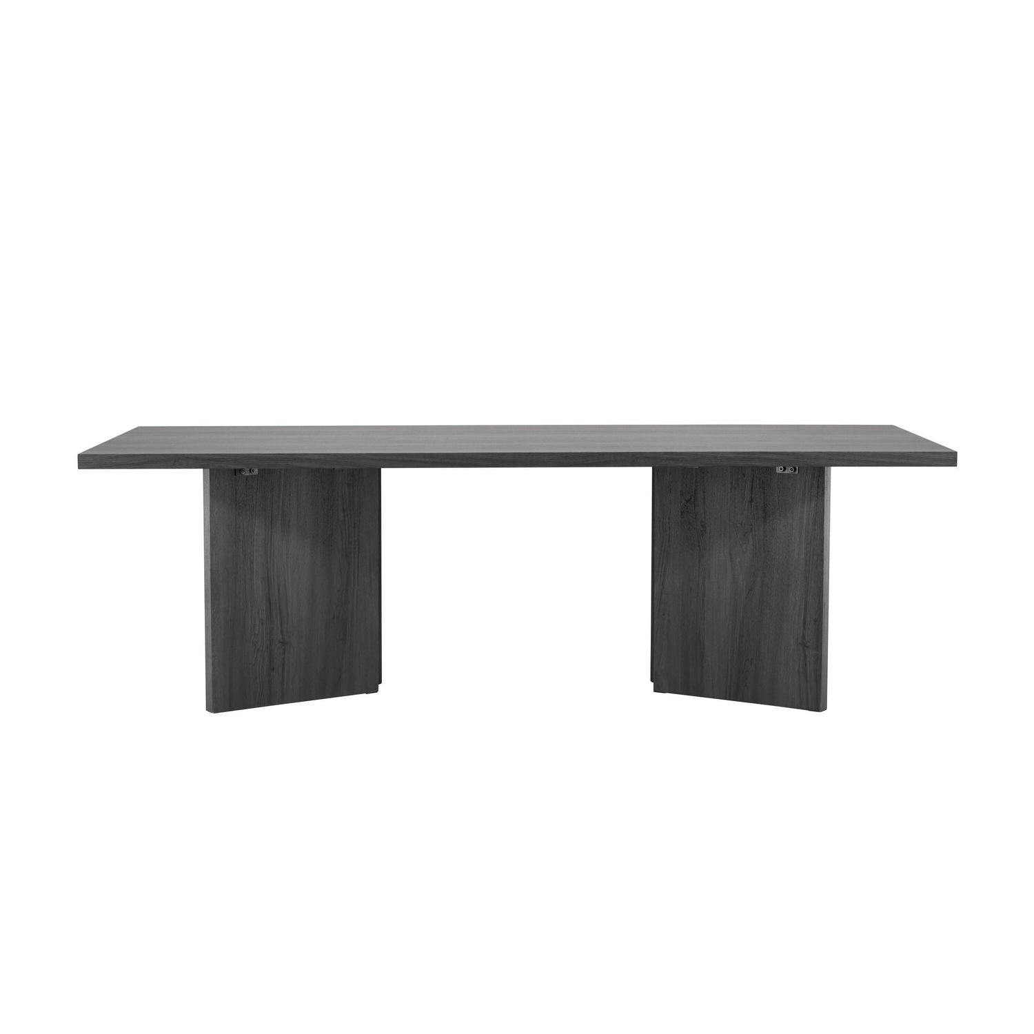 Esstisch Bassholmen 240*100cm - Schwarz-Esstische Rechteckig-Vind-le canapé