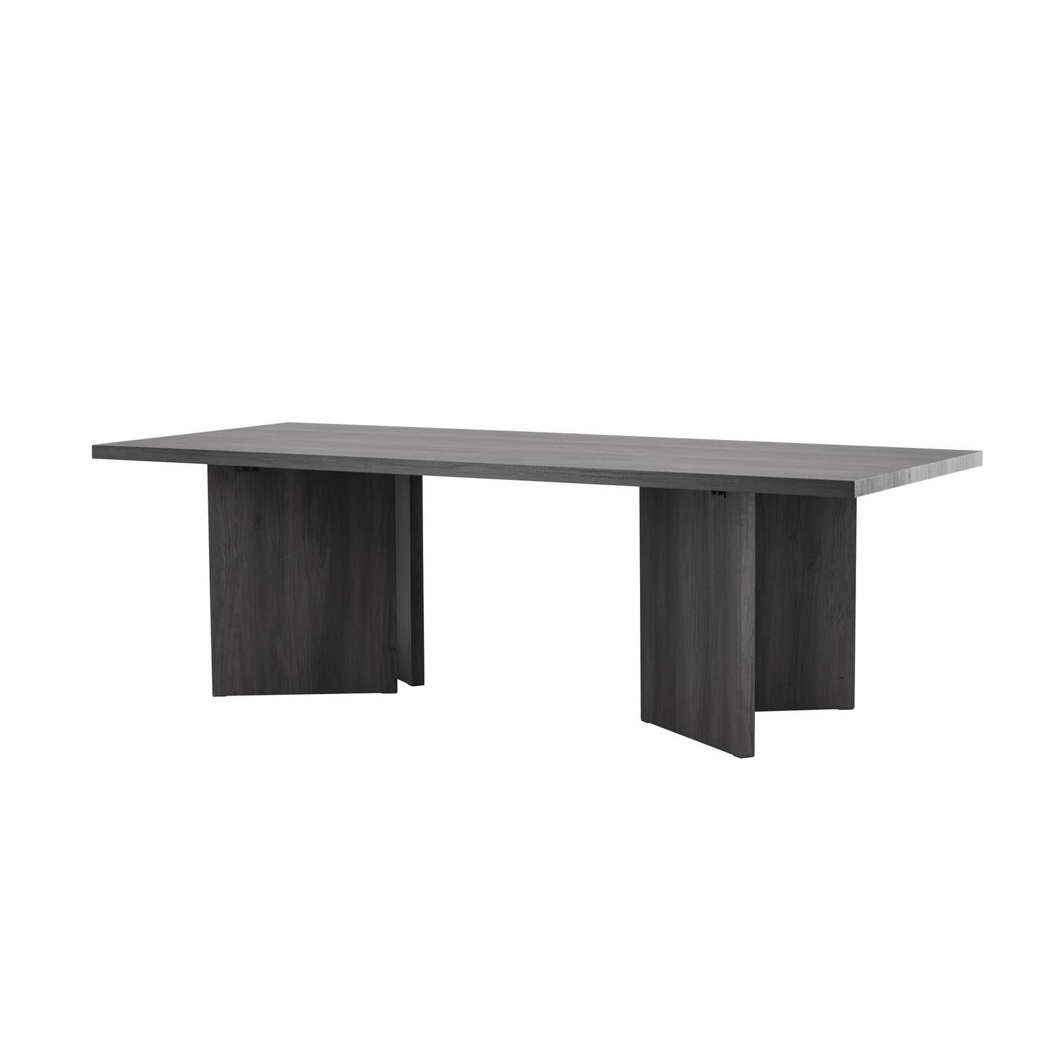 Esstisch Bassholmen 240*100cm - Schwarz-Esstische Rechteckig-Vind-le canapé