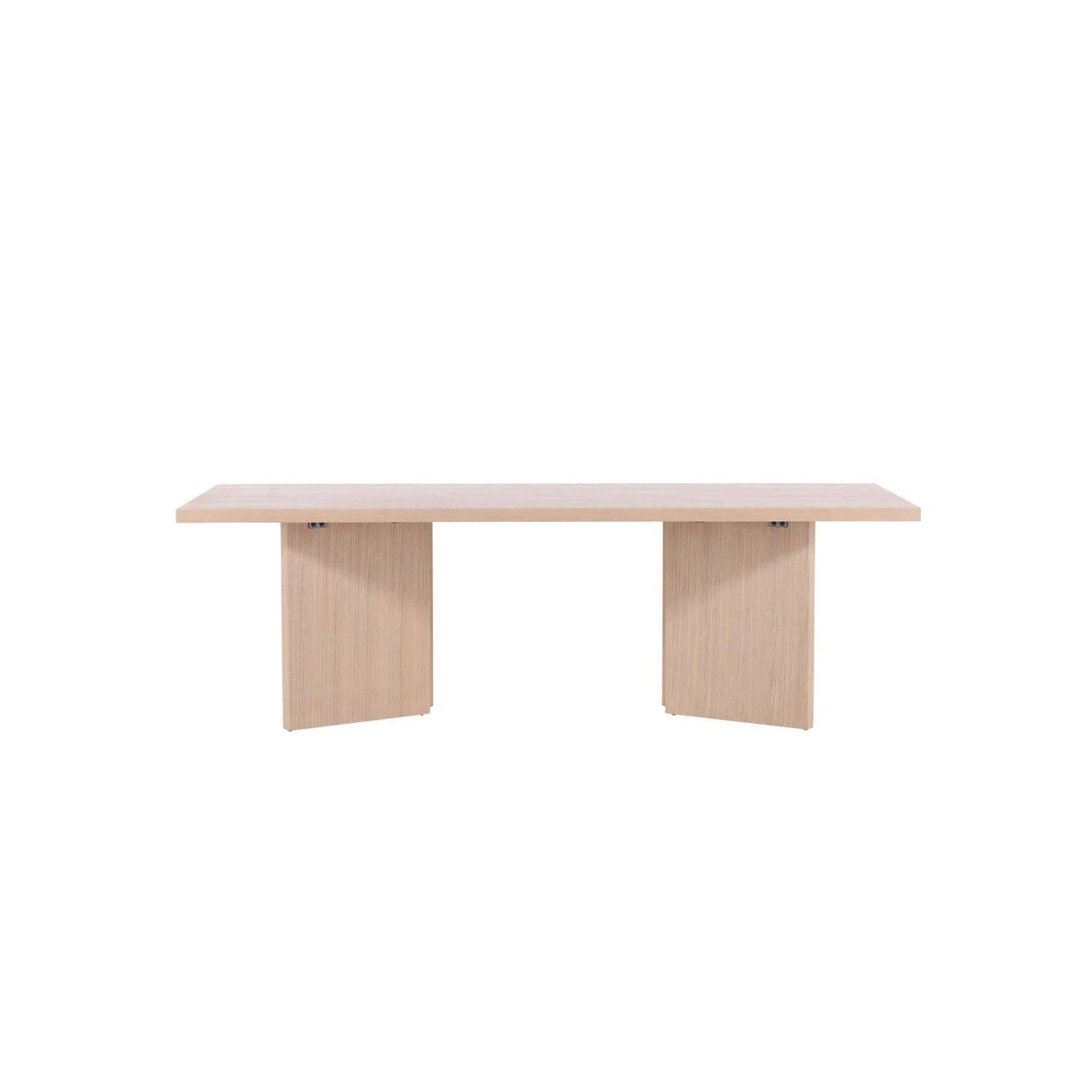 Esstisch Bassholmen 240cm - Whitewash-Esstisch Rechteckig-Vind-le canapé