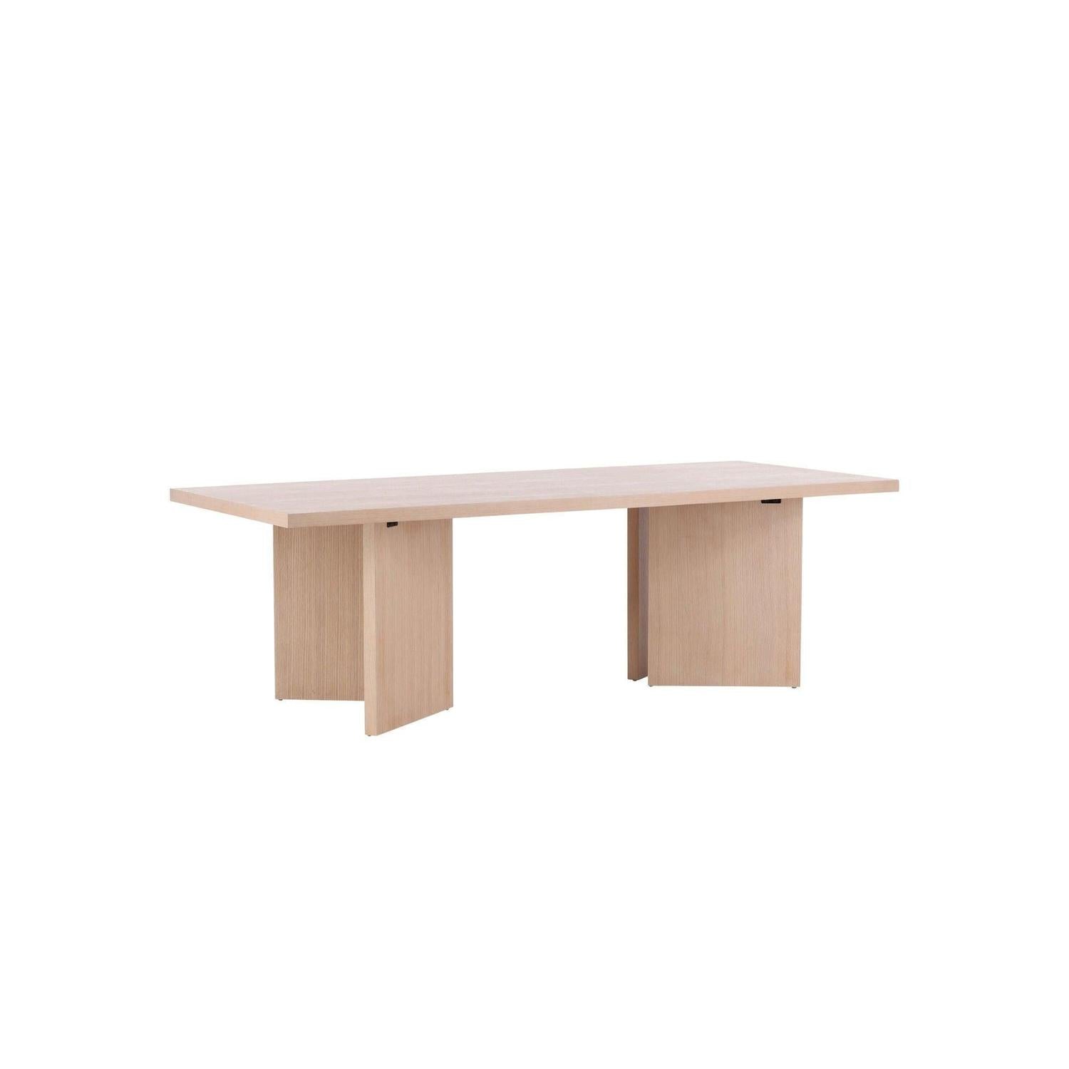 Esstisch Bassholmen 240cm - Whitewash-Esstisch Rechteckig-Vind-le canapé