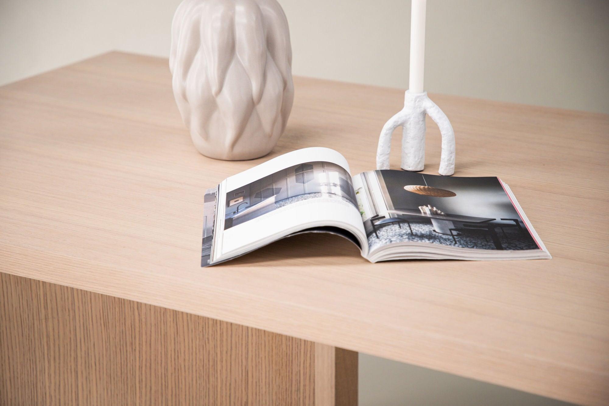 Esstisch Bassholmen 240cm - Whitewash-Esstisch Rechteckig-Vind-le canapé