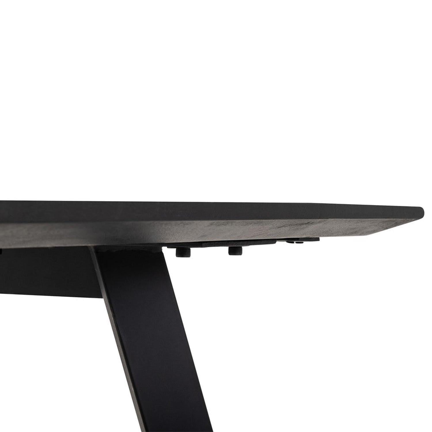 Esstisch Berlin 220cm - Schwarz-Esstische Rechteckig-Benoa-le canapé