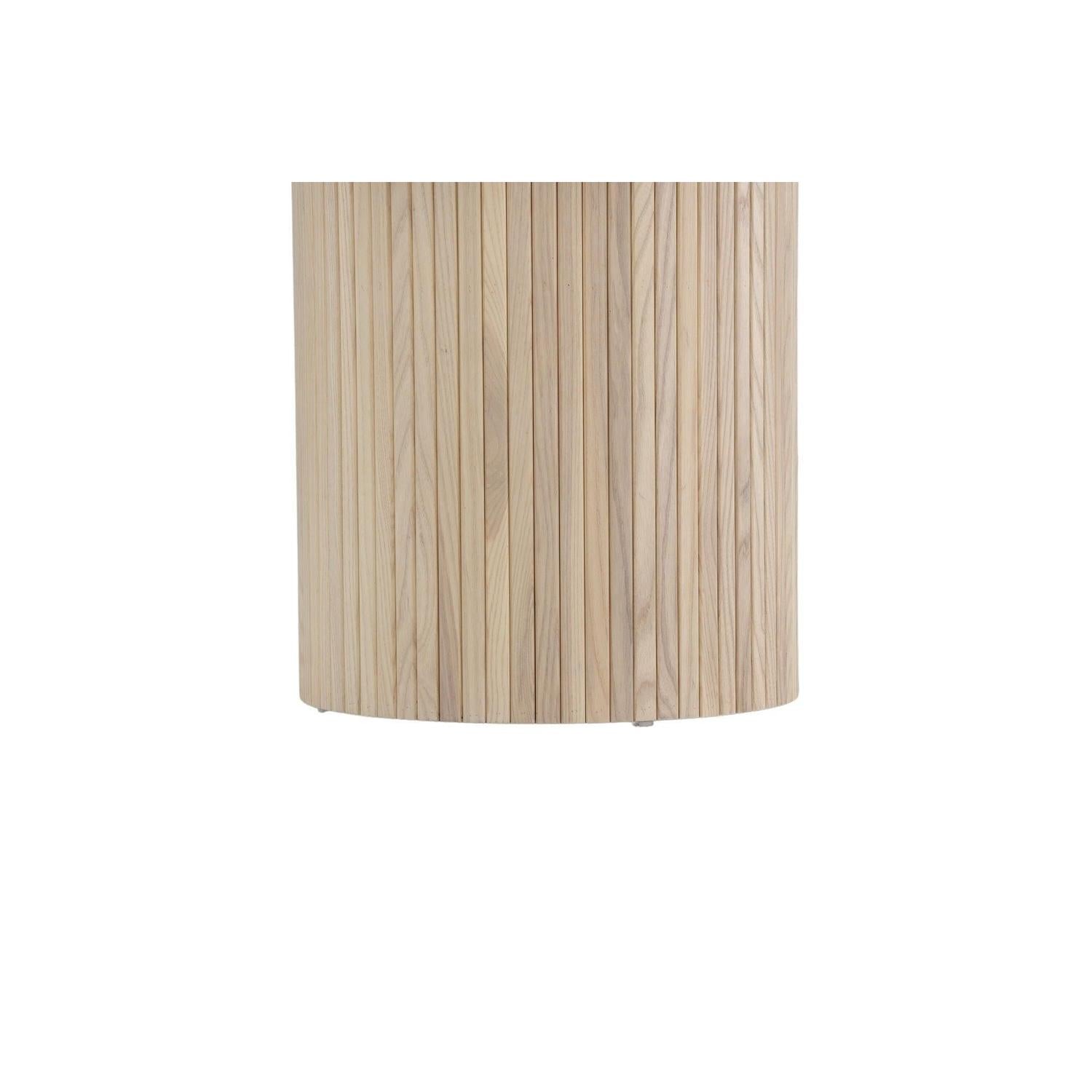 Esstisch Bianca Ø110cm - Kalkweiß-Esstisch Rund-Venture Home-le canapé