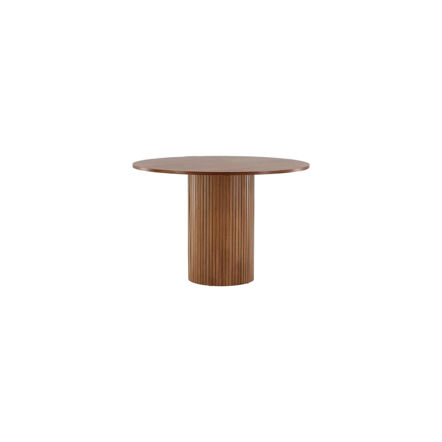 Esstisch Bianca ø110cm - Walnuss-Esstisch Rund-Venture Home-le canapé