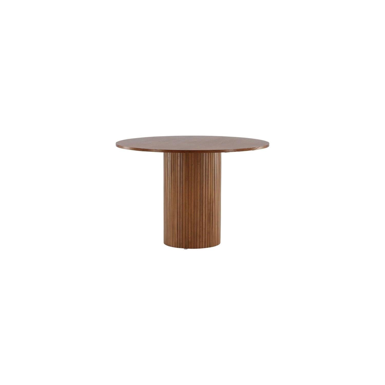 Esstisch Bianca ø110cm - Walnuss-Esstisch Rund-Venture Home-le canapé
