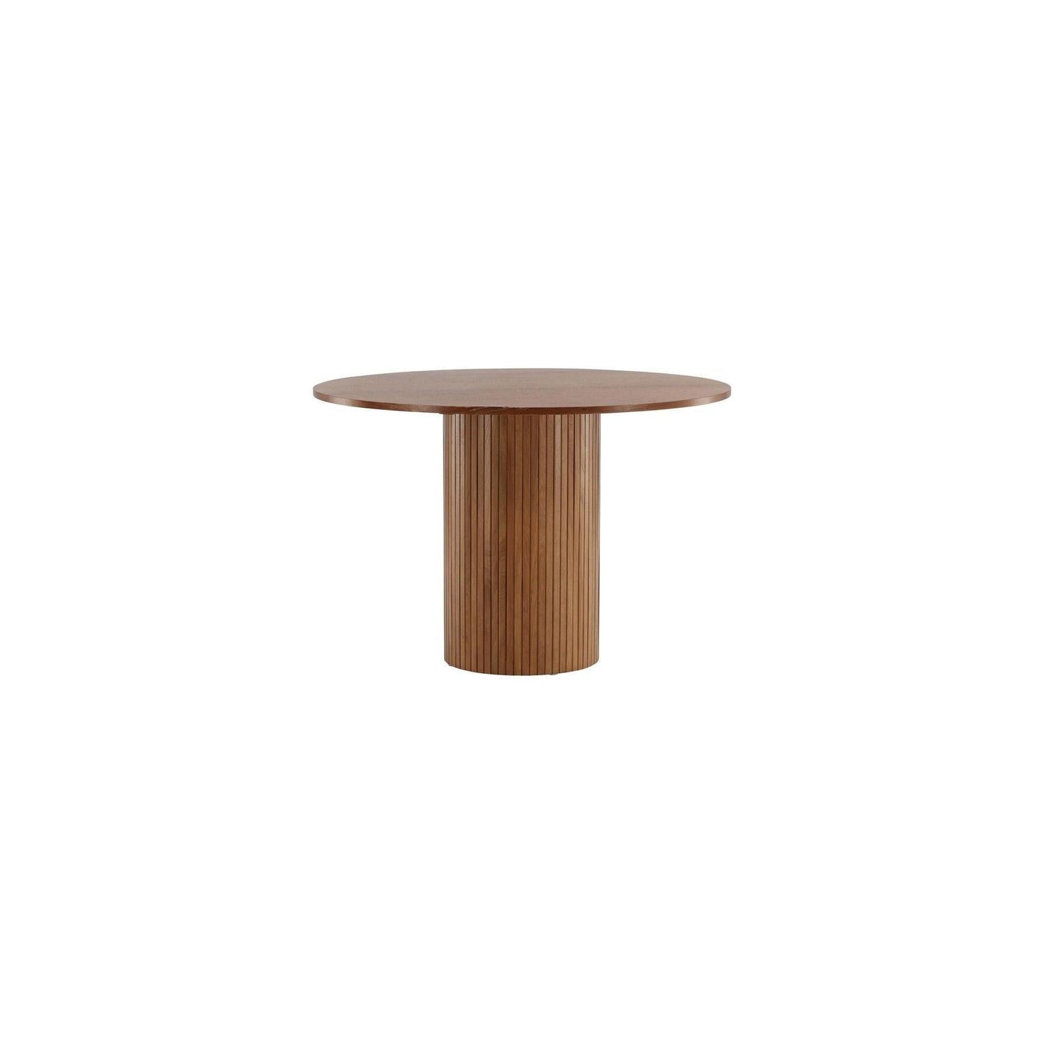 Esstisch Bianca ø110cm - Walnuss-Esstisch Rund-Venture Home-le canapé