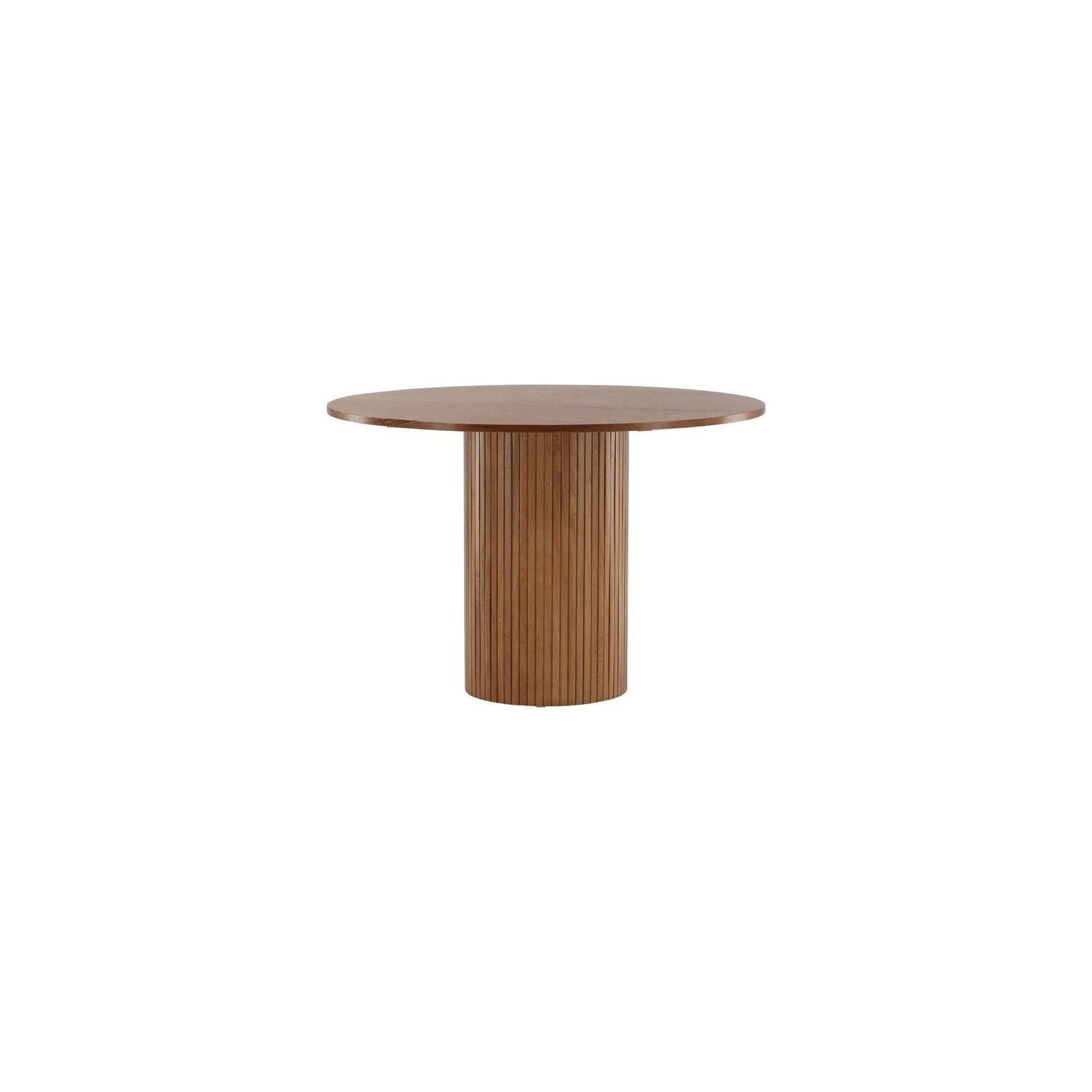 Esstisch Bianca ø110cm - Walnuss-Esstisch Rund-Venture Home-le canapé