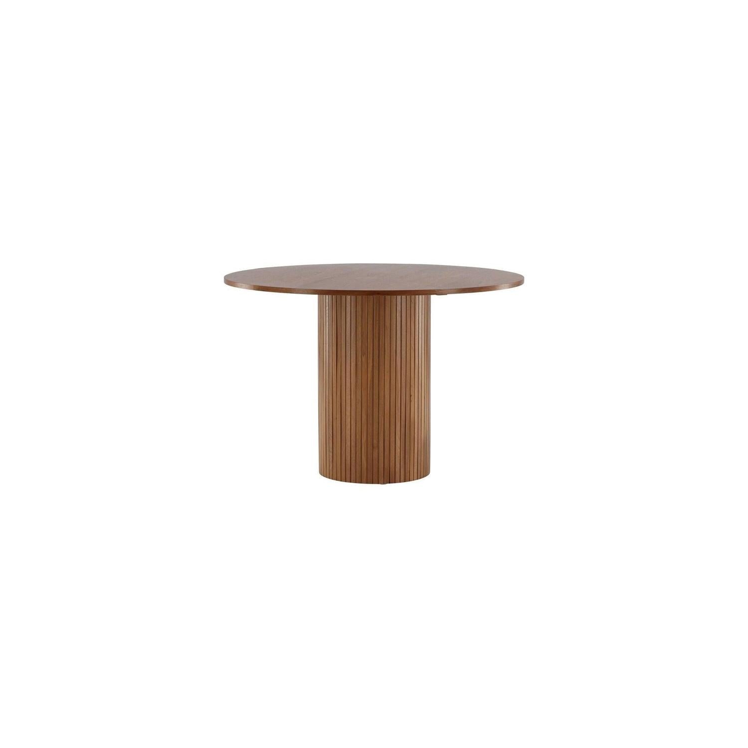 Esstisch Bianca ø110cm - Walnuss-Esstisch Rund-Venture Home-le canapé