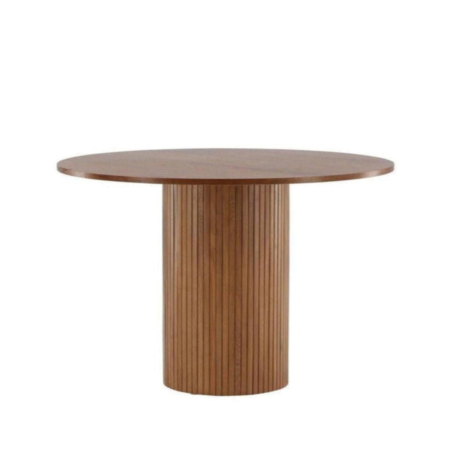 Esstisch Bianca ø110cm - Walnuss-Esstisch Rund-Venture Home-le canapé