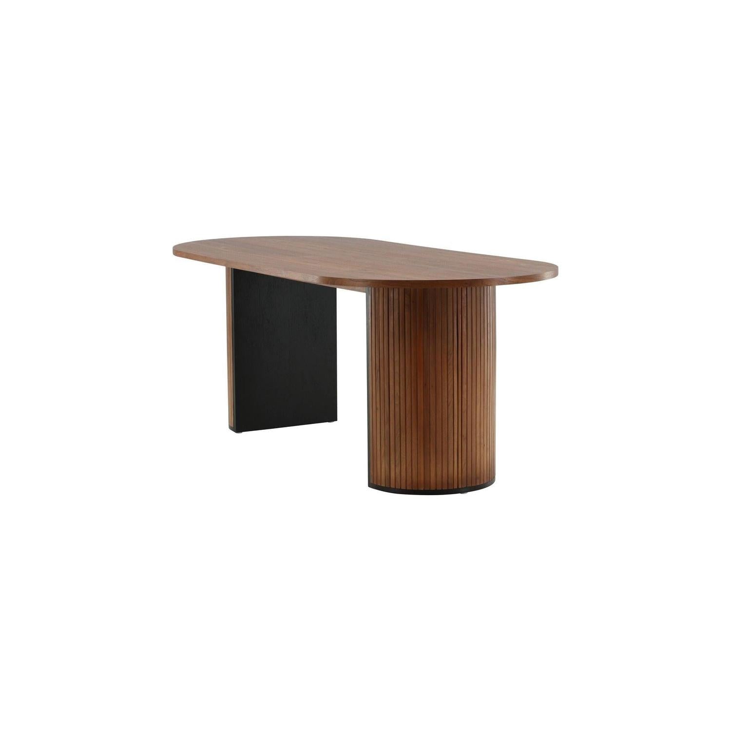 Esstisch Bianca Oval 200*90cm - Walnuss-Esstische Oval-Venture Home-le canapé