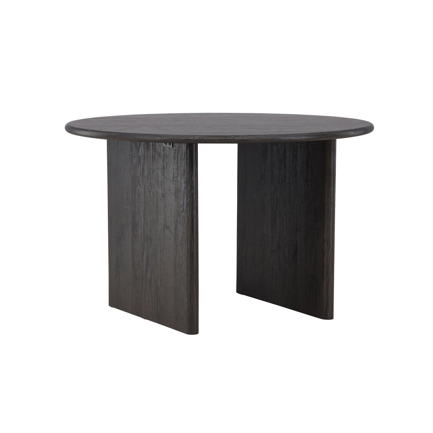 Esstisch Björholmen Ø120cm - Schwarz-Esstisch Rund-Vind-le canapé