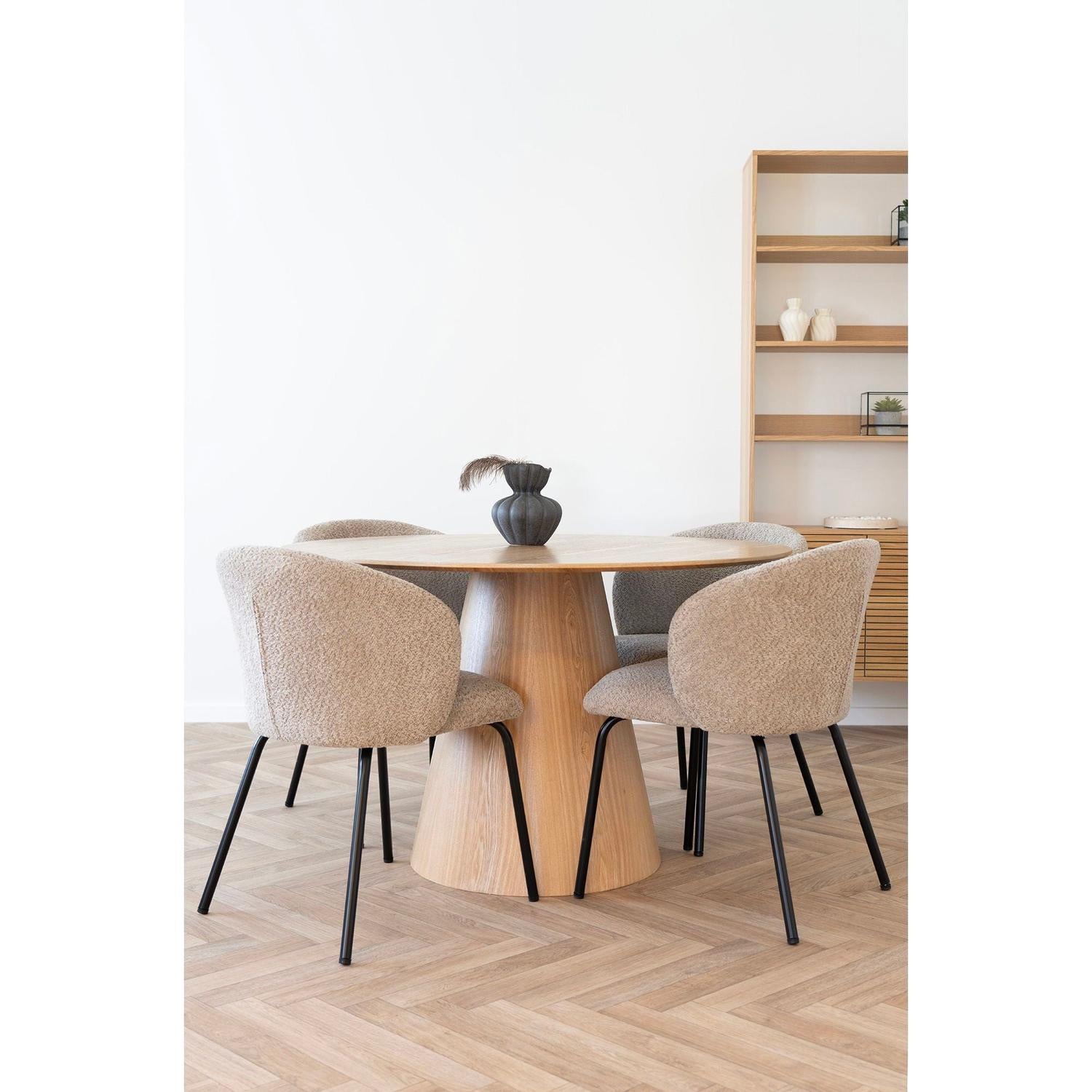 Esstisch Bolton ø120cm - Eiche Dekor-Esstisch Rund-House Nordic-le canapé
