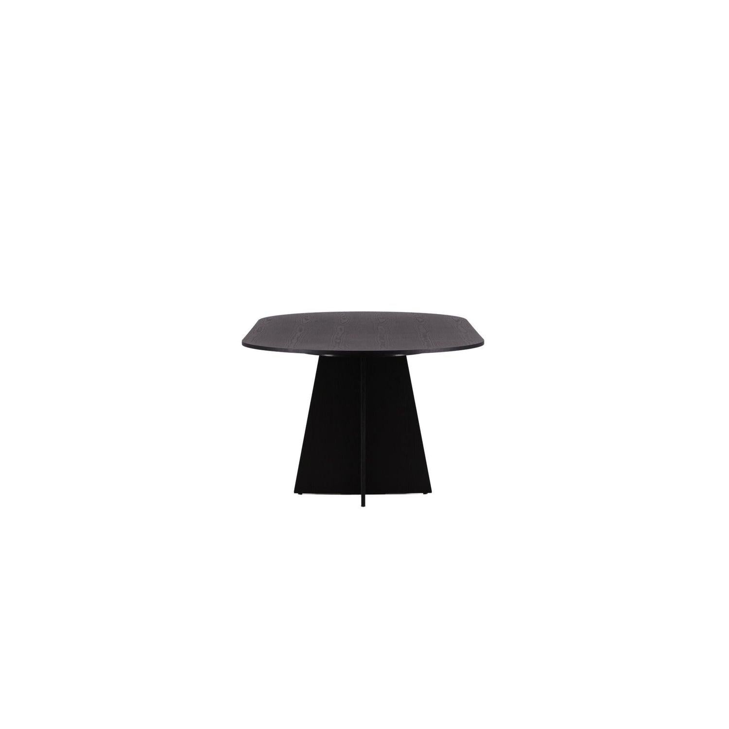 Esstisch Bootcut 230*115cm - Schwarz-Esstische Oval-Venture Home-le canapé