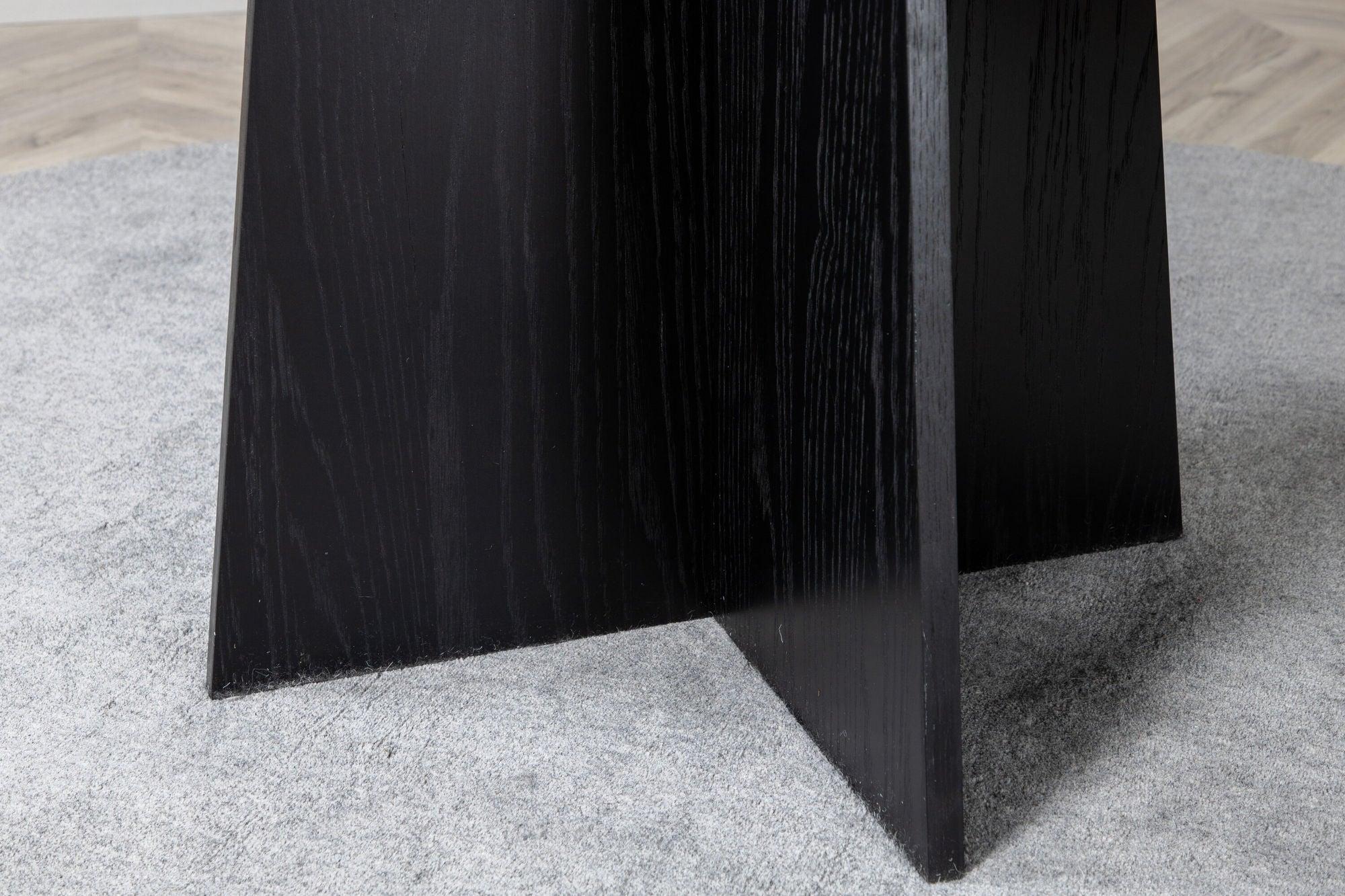 Esstisch Bootcut Ø110cm - Schwarz-Esstische Rund-Venture Home-le canapé