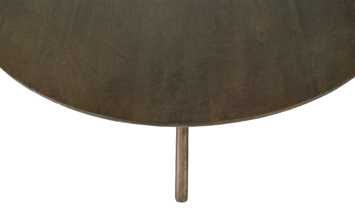 Esstisch Brix Montreaux Ø150cm aus Massivholz - Braun-Esstische Rund-Livingfurn-le canapé