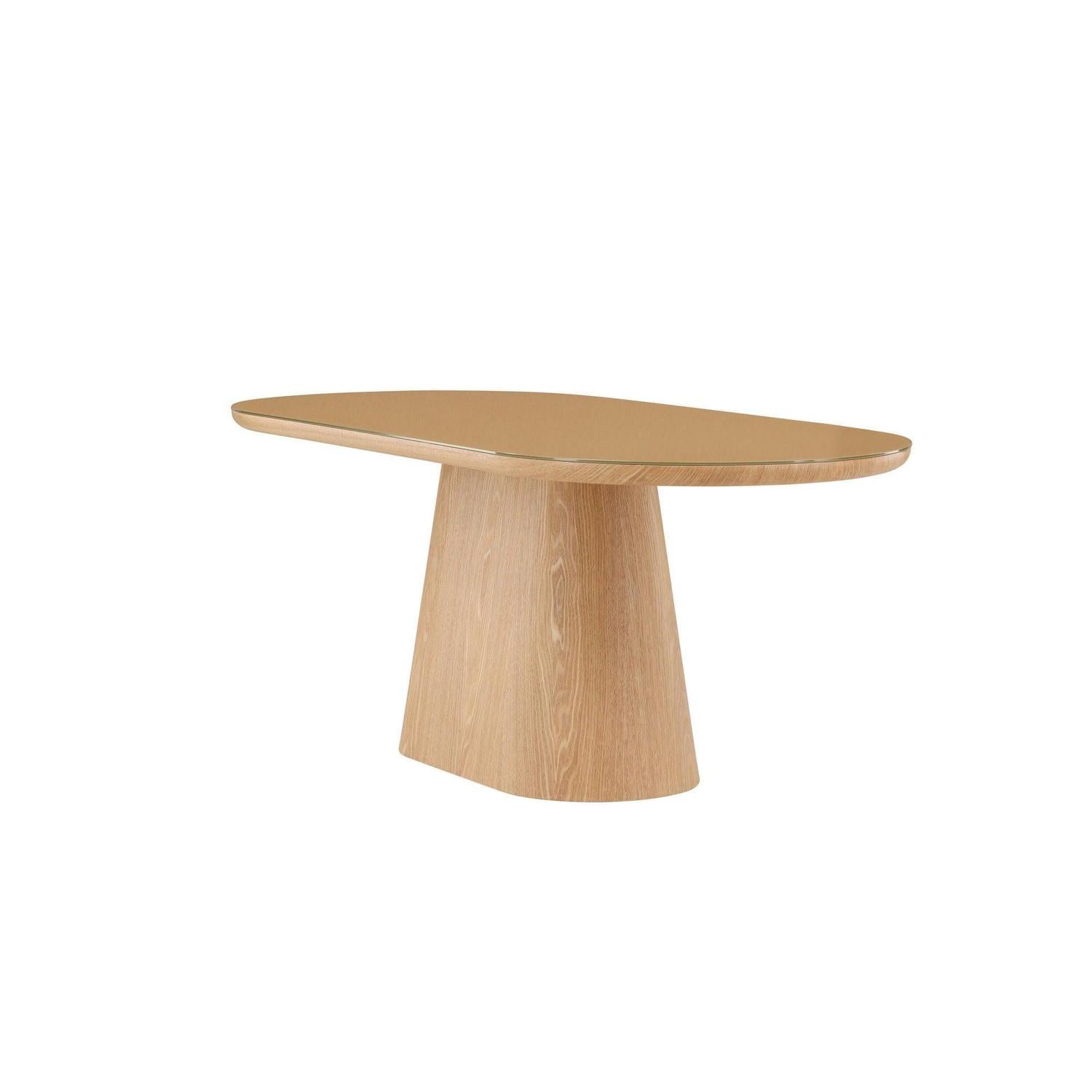 Esstisch Castor Oval 200x90cm - Natur-Esstisch Oval-Venture Home-le canapé