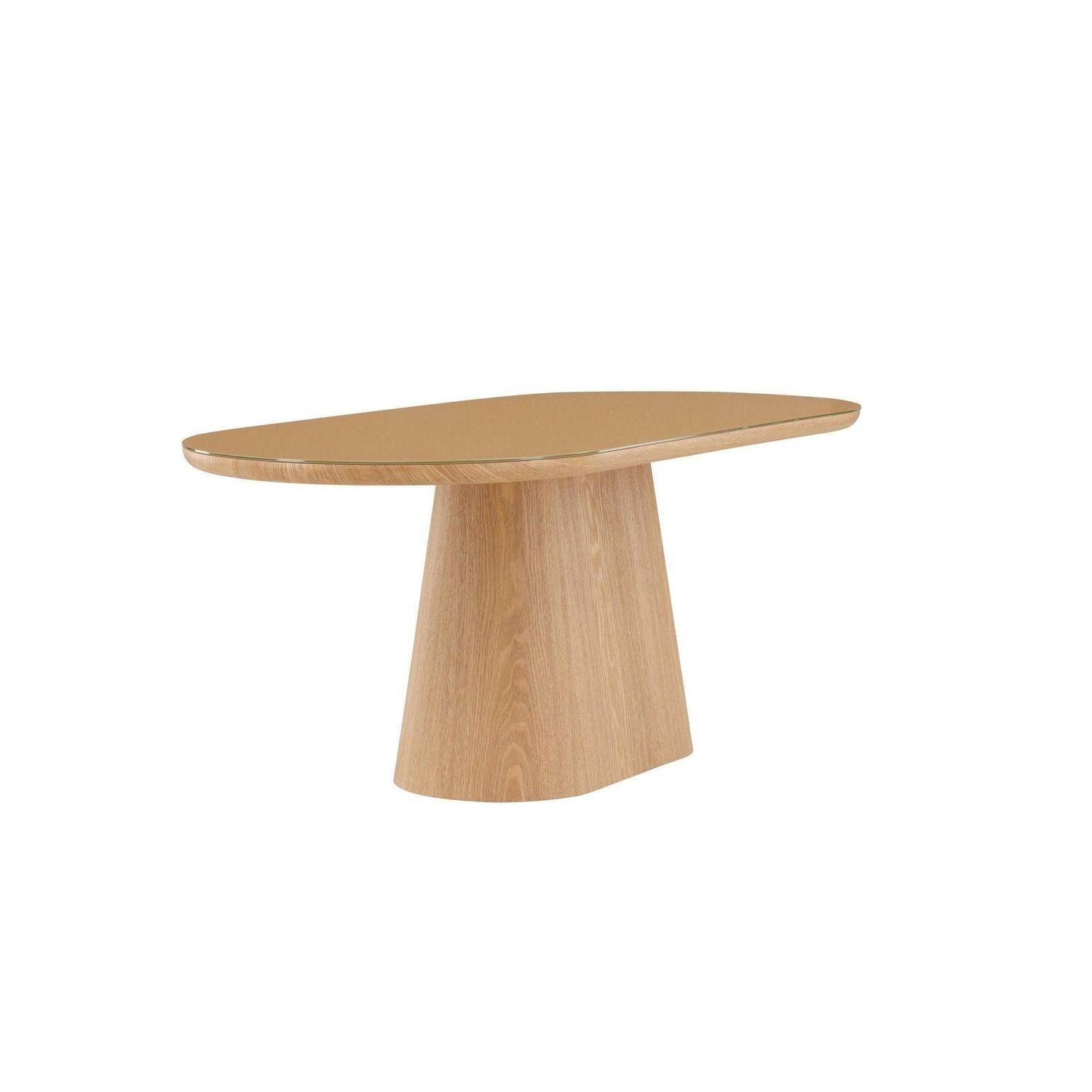Esstisch Castor Oval 200x90cm - Natur-Esstisch Oval-Venture Home-le canapé