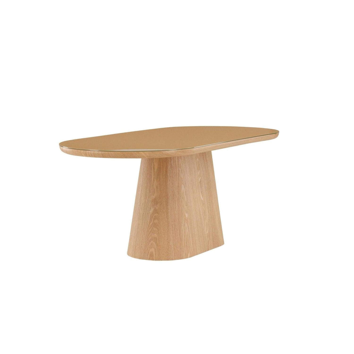 Esstisch Castor Oval 200x90cm - Natur-Esstisch Oval-Venture Home-le canapé