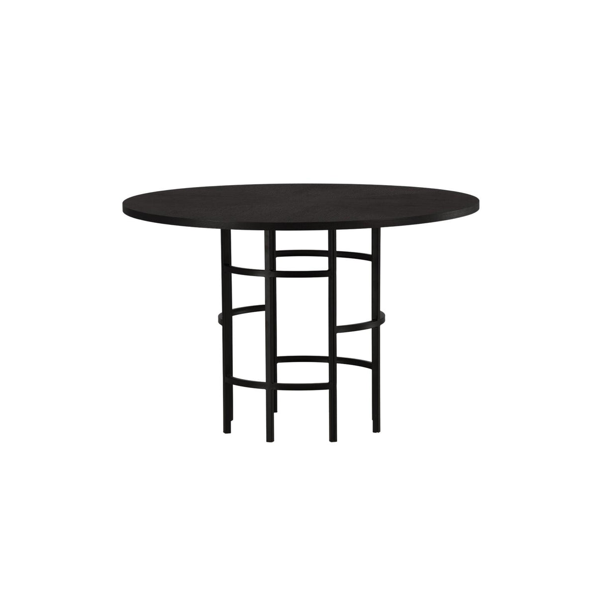 Esstisch Copenhagen Ø115cm - Schwarz-Esstische Rund-Venture Home-le canapé