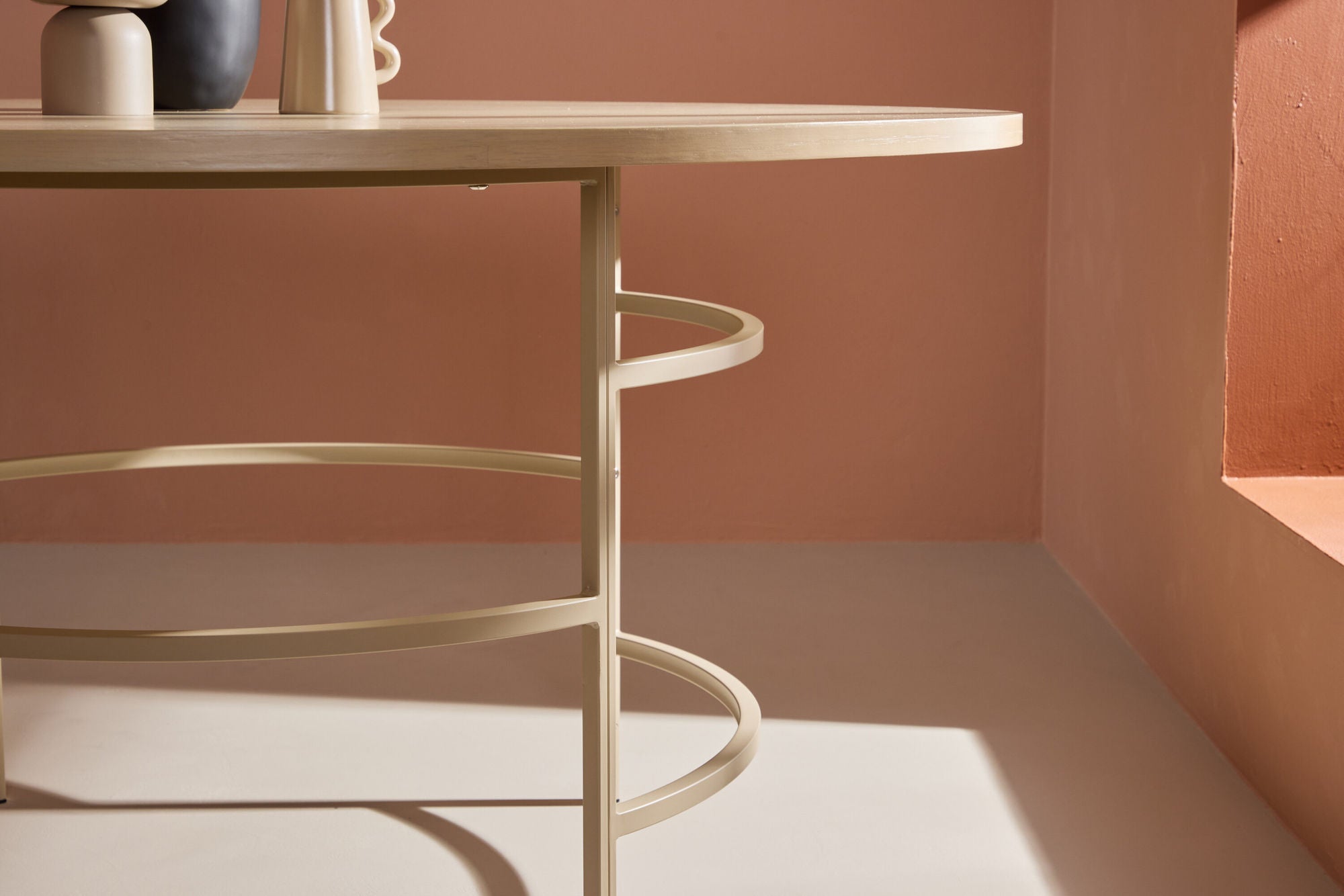 Esstisch Copenhagen Ø140cm - Cremeweiß-Esstische Rund-Venture Home-le canapé
