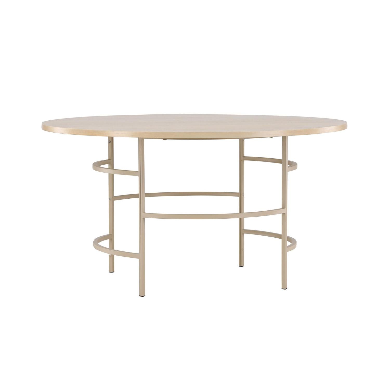 Esstisch Copenhagen Ø140cm - Cremeweiß-Esstische Rund-Venture Home-le canapé