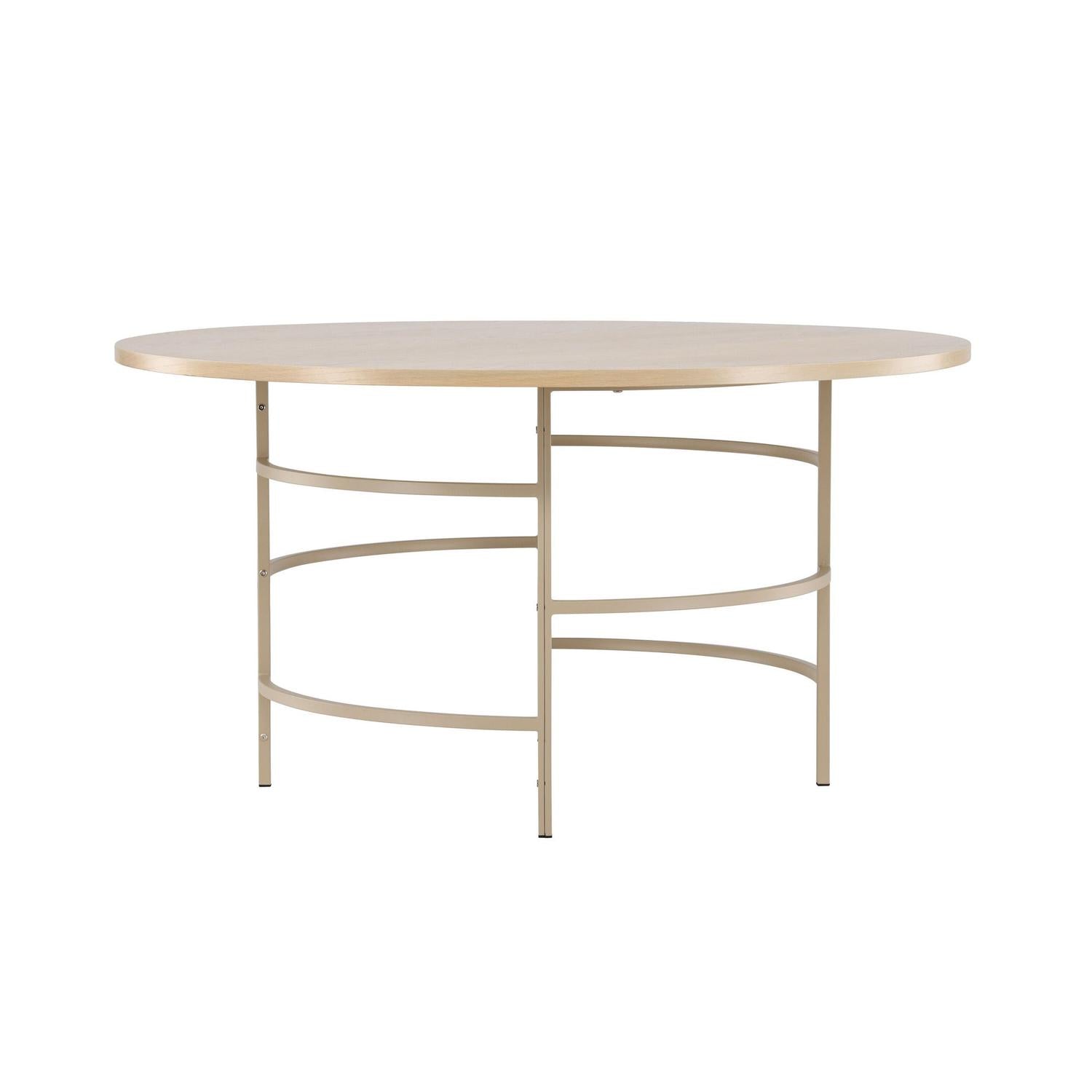 Esstisch Copenhagen Ø140cm - Cremeweiß-Esstische Rund-Venture Home-le canapé